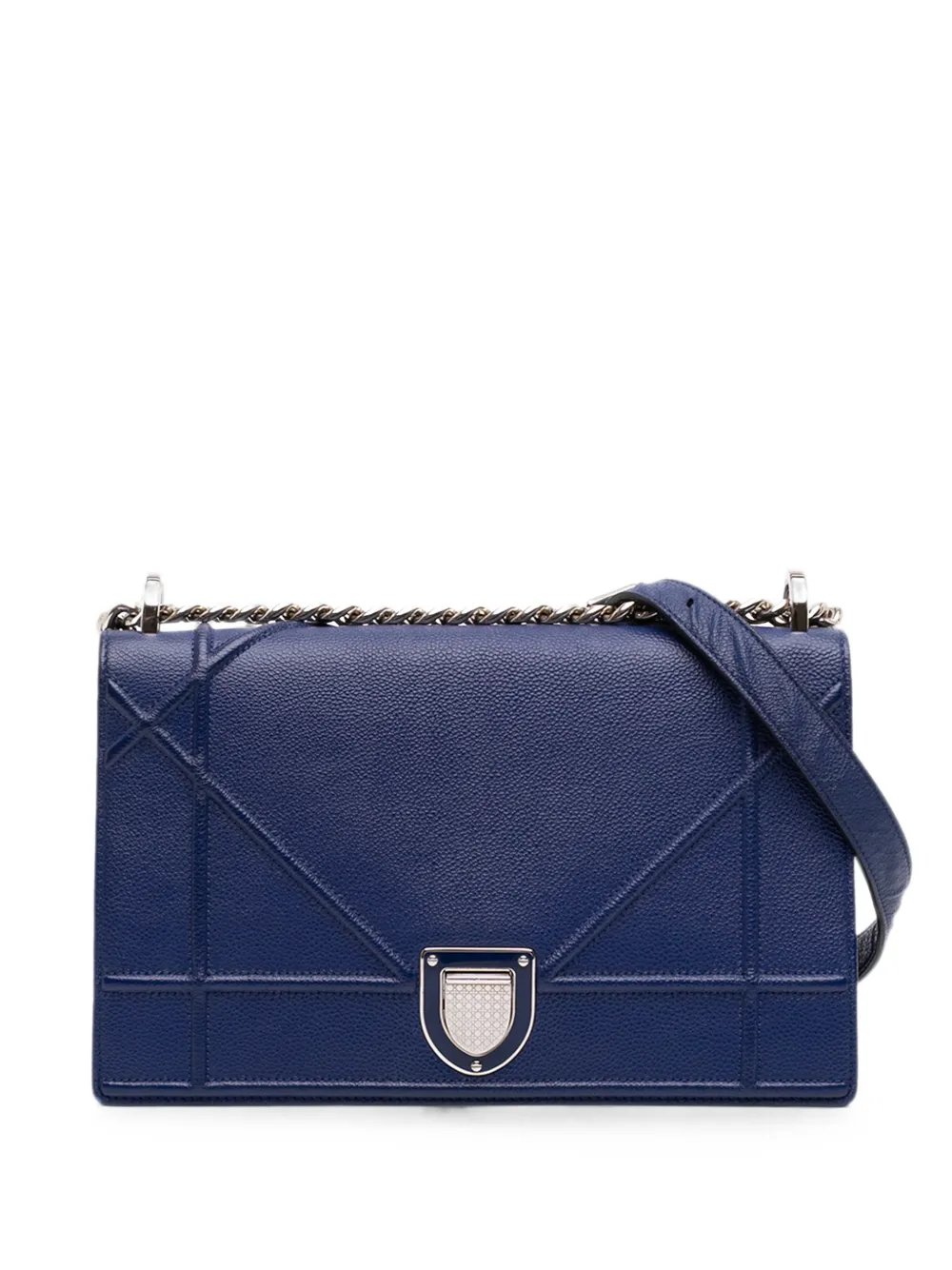 2016 Medium Grained Calfskin Diorama Flap crossbody bag