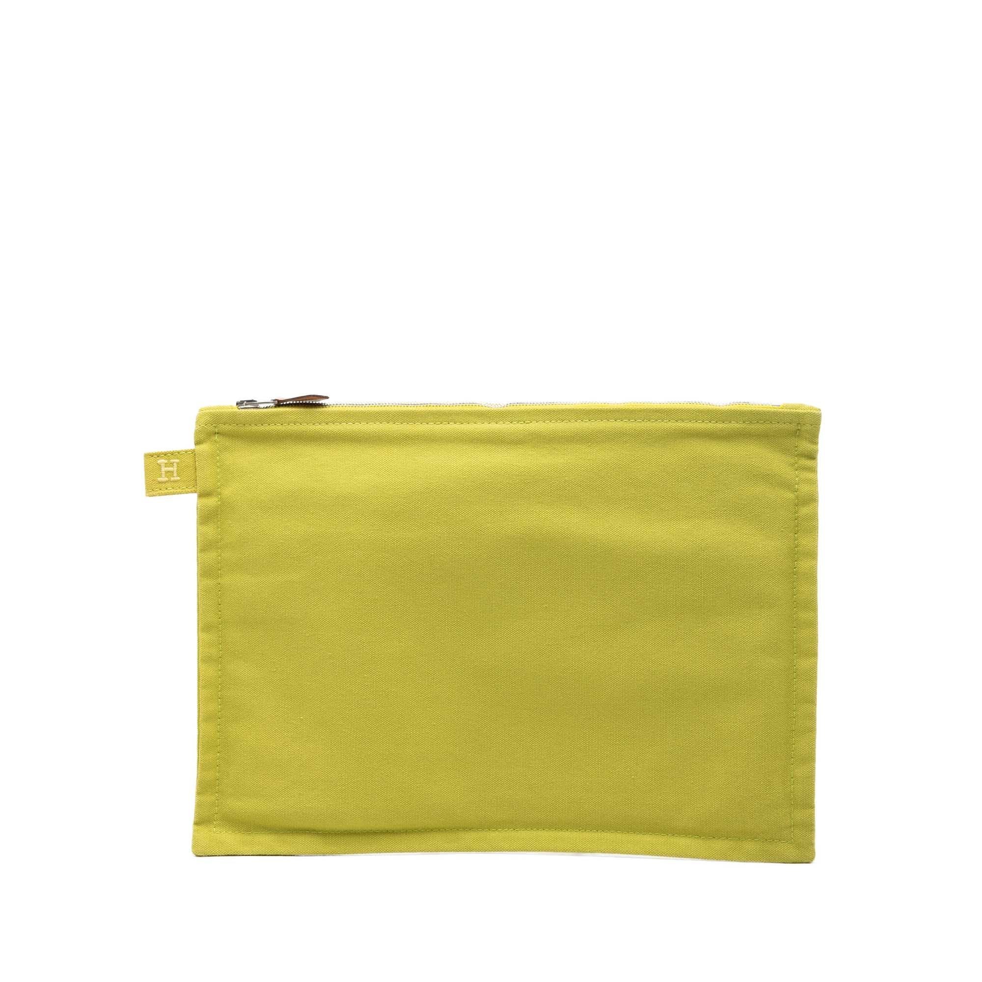 H leather bag