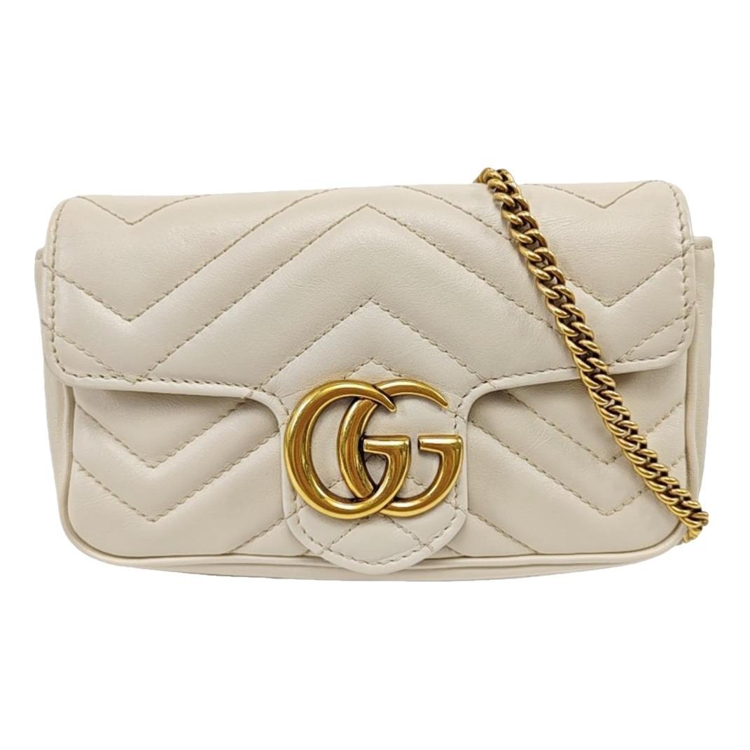 GG Marmont Flap leather handbag