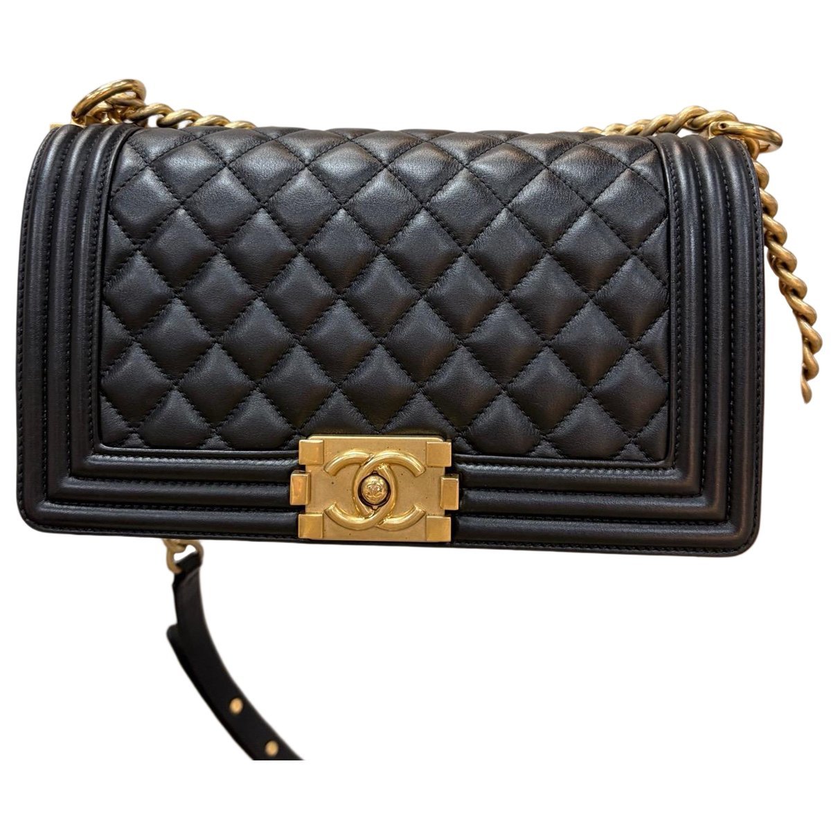 Boy leather crossbody bag