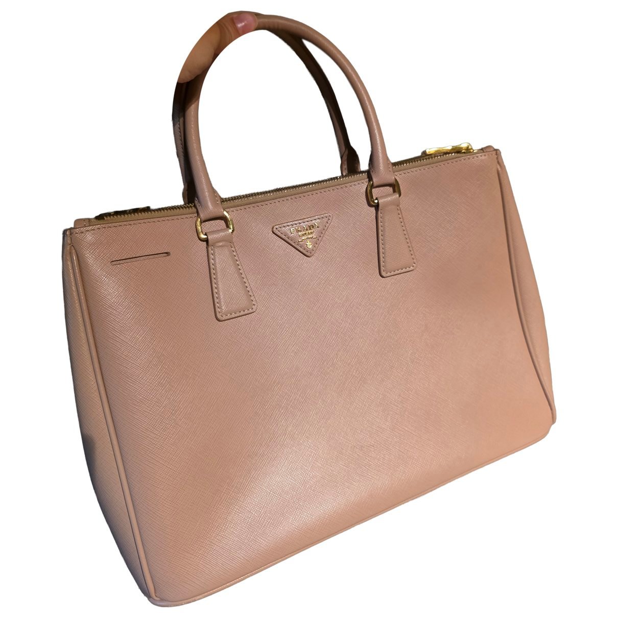 Galleria leather handbag