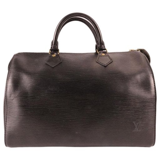 Speedy leather handbag