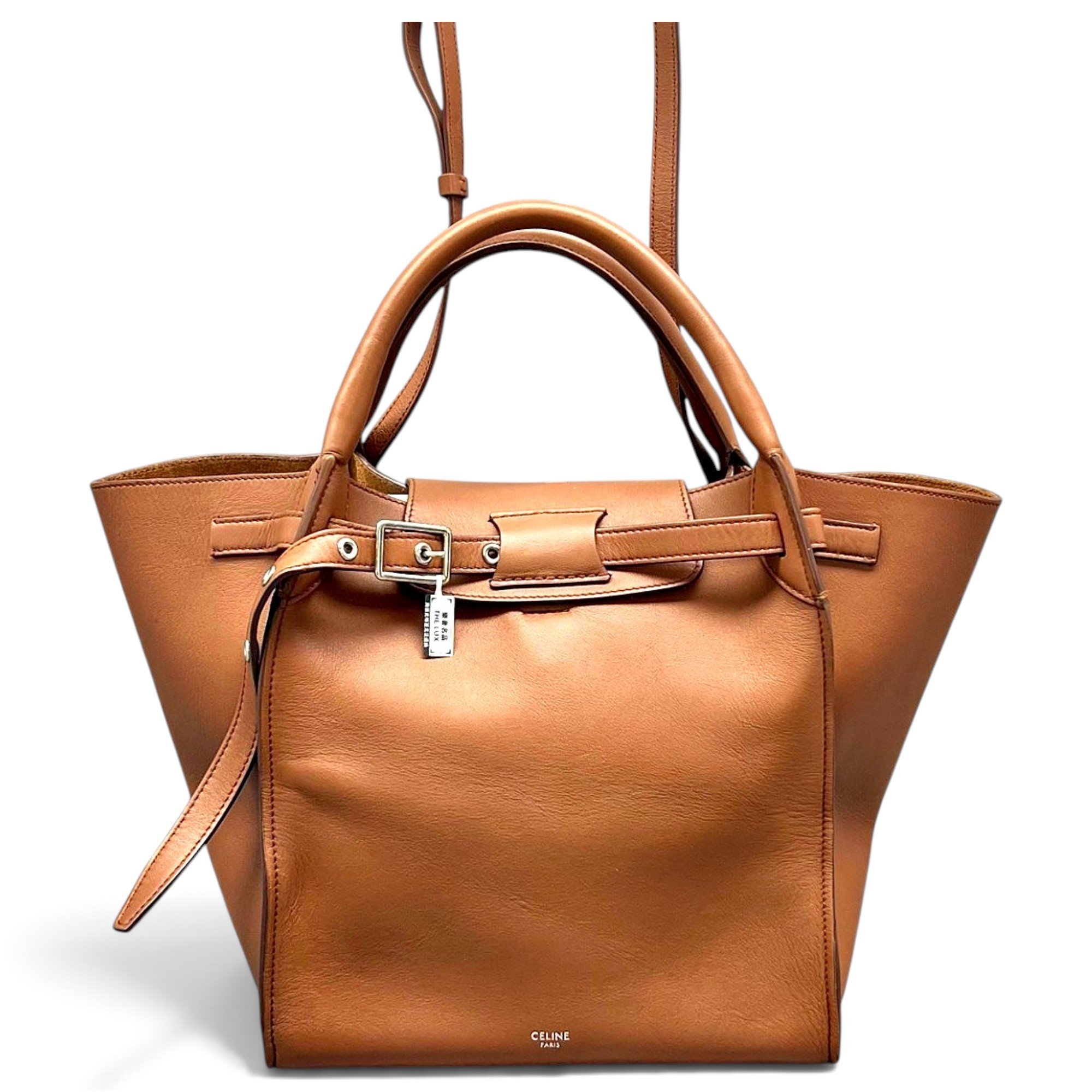 Big Bag leather handbag