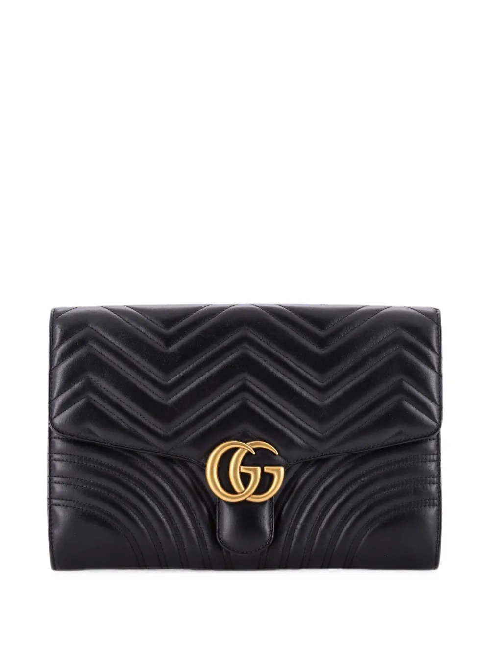 GG Marmont Flap Matelasse Leather clutch bag