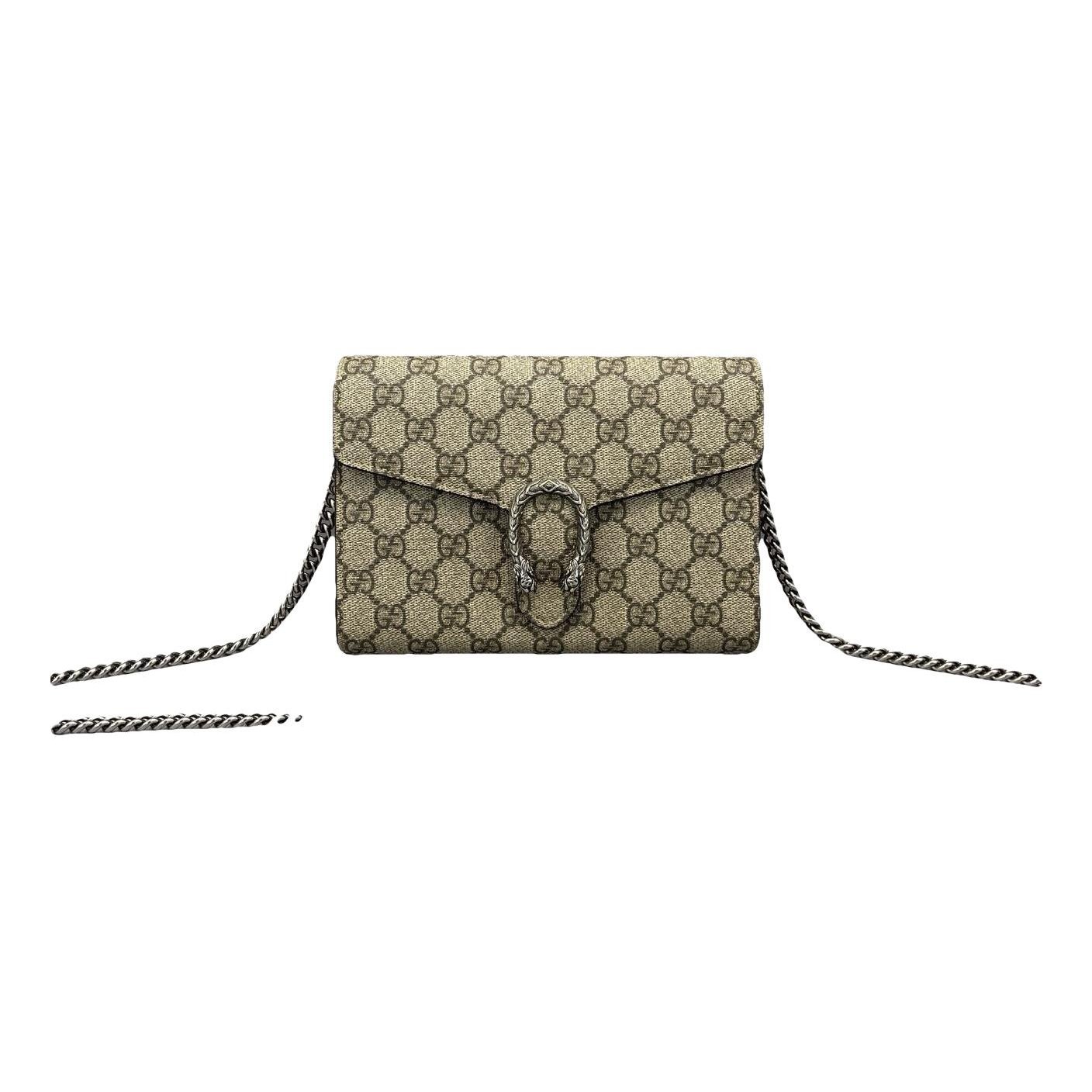 Dionysus Chain Wallet cloth handbag