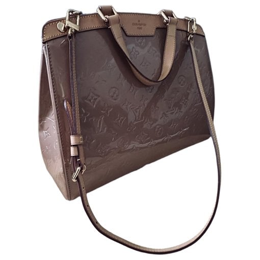 Bréa patent leather handbag