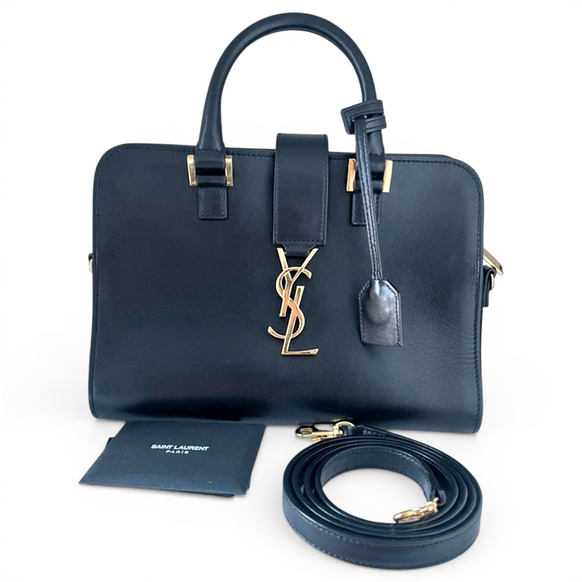 Monogram Cabas leather handbag