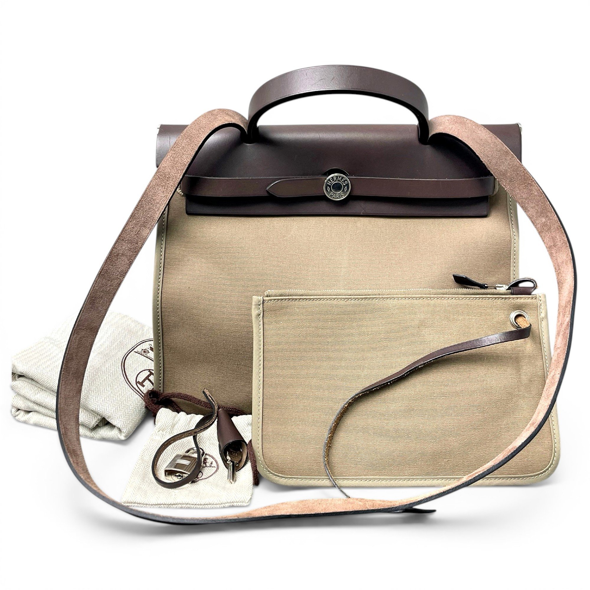 Herbag leather handbag