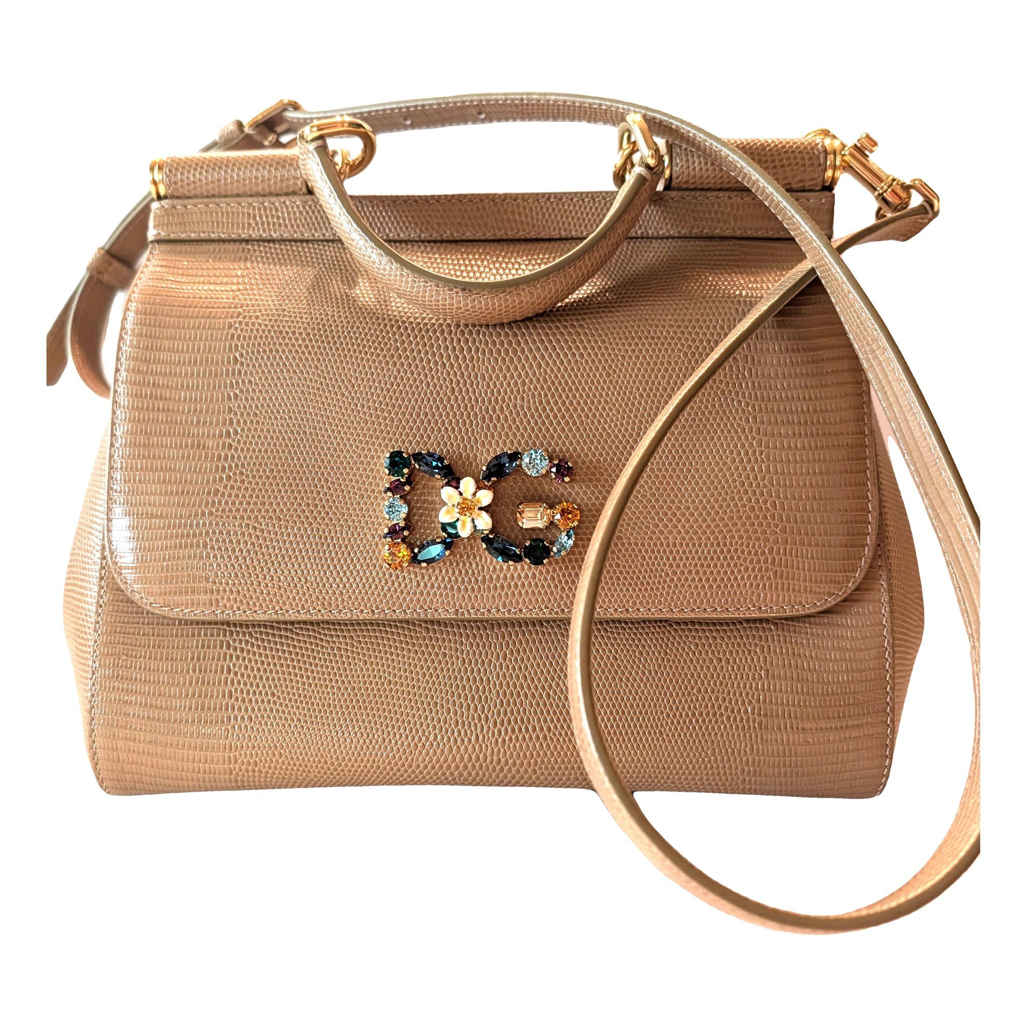 Dolce & Gabbana Sicily leather crossbody bag