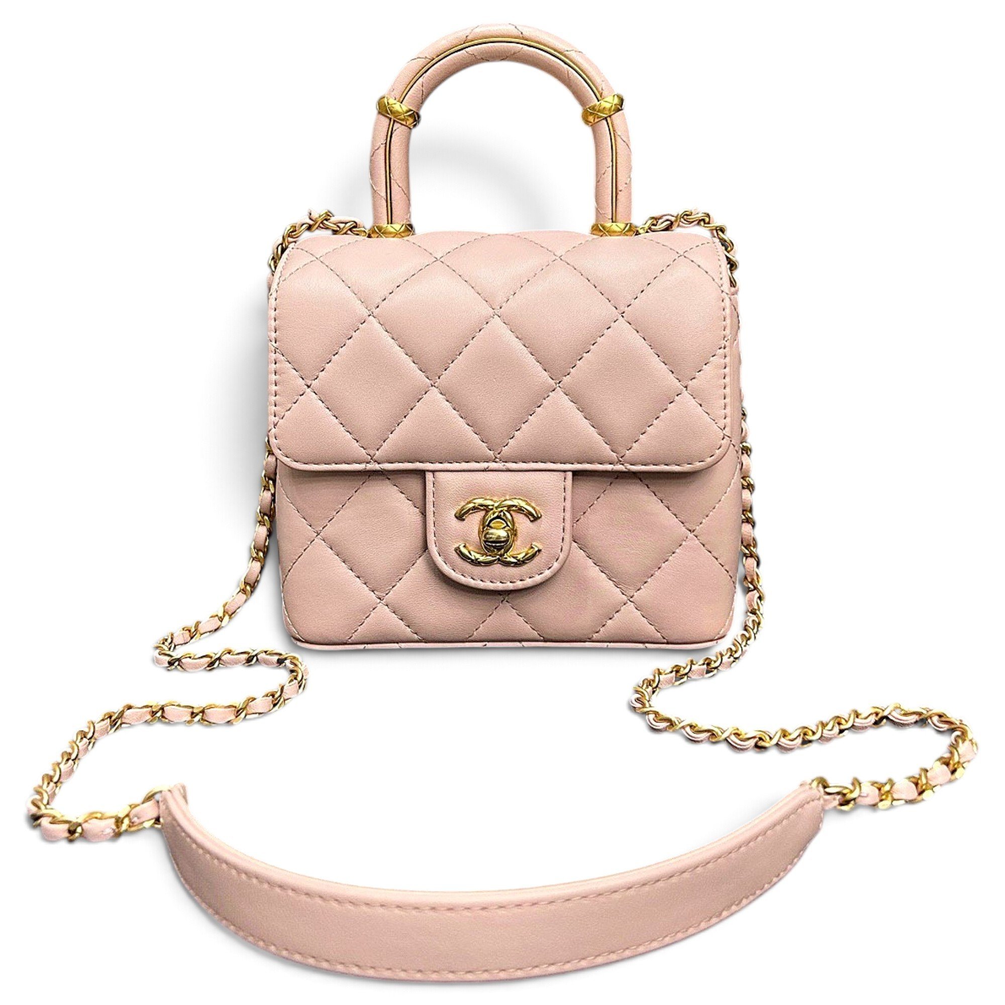 Timeless Classique Top Handle leather handbag