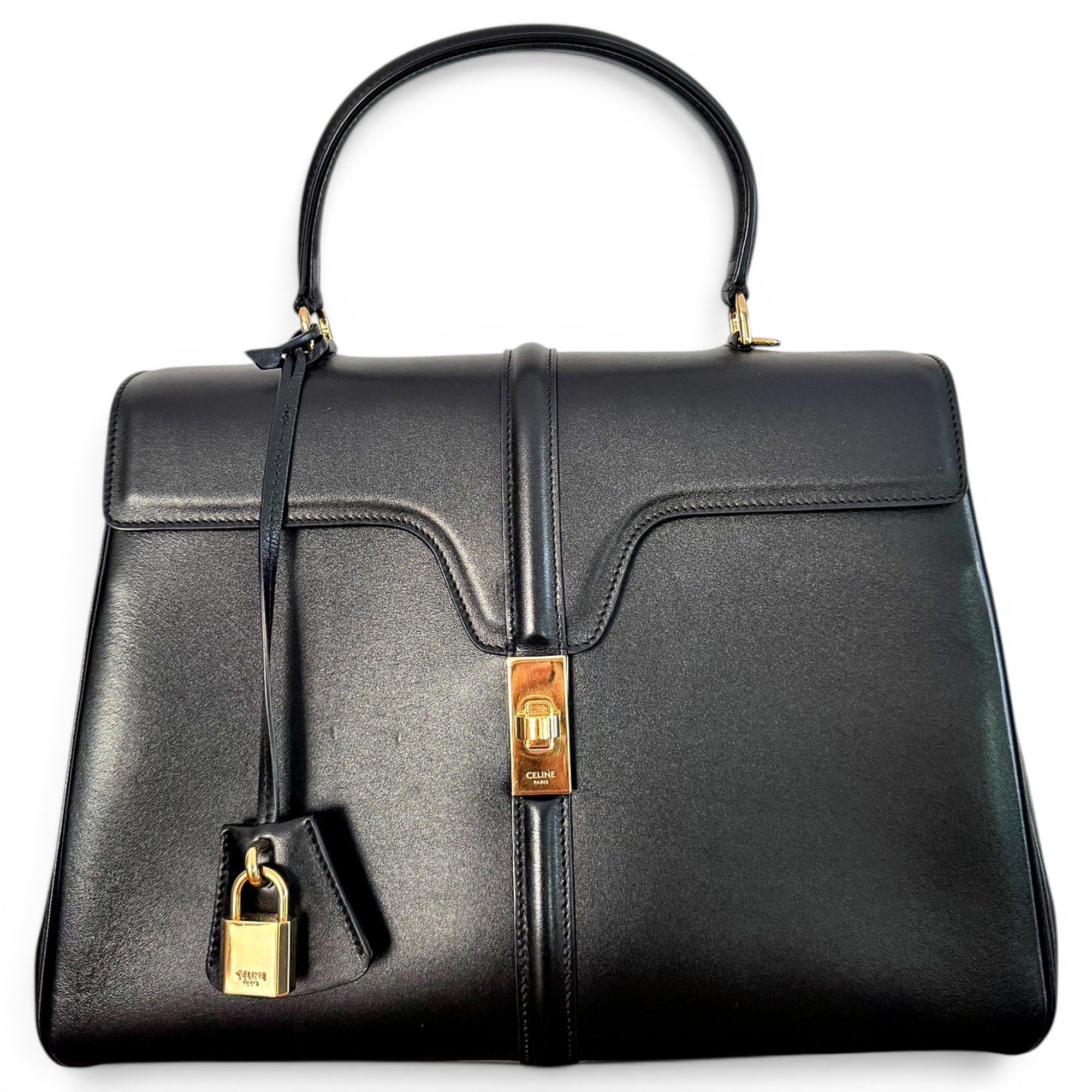 Sac 16 leather handbag