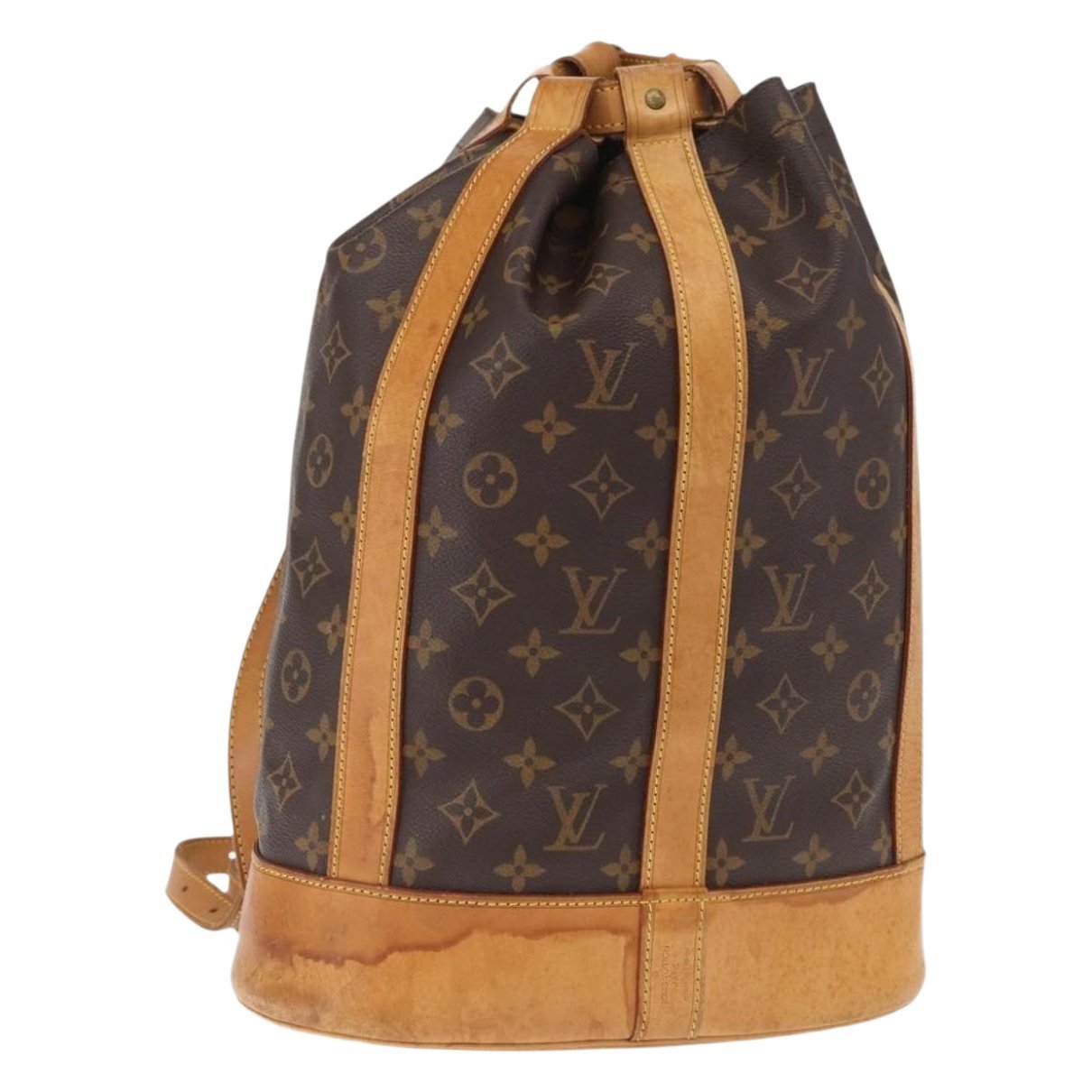 Randonnée leather handbag
