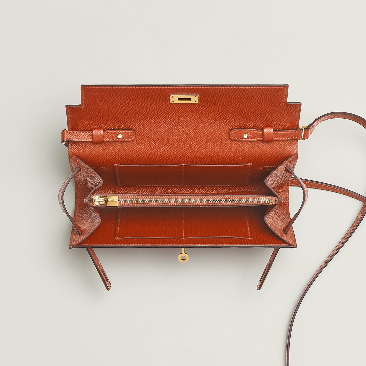 Terre Battue Kelly Classique to Go Wallet