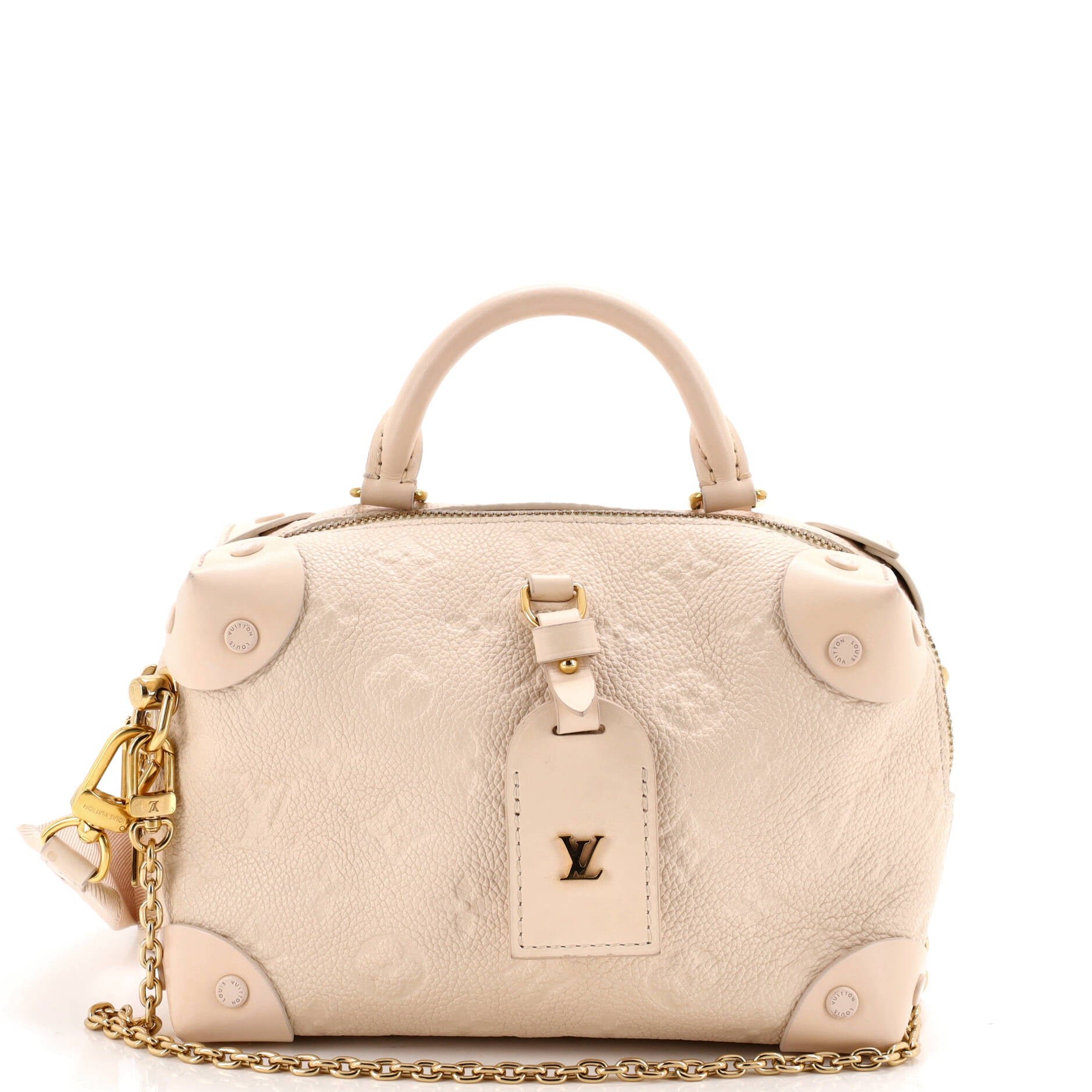 Petite Malle Souple Handbag Monogram Empreinte Leather