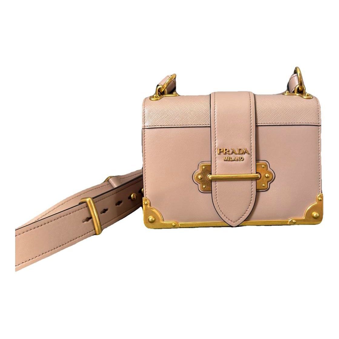 Cahier leather crossbody bag