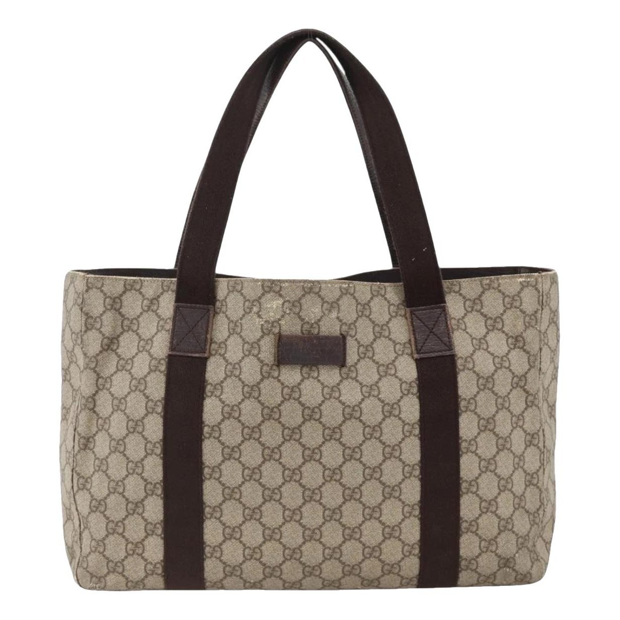 Leather tote