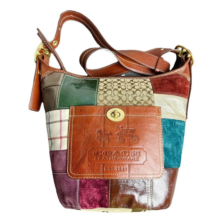 Signature Sufflette leather crossbody bag