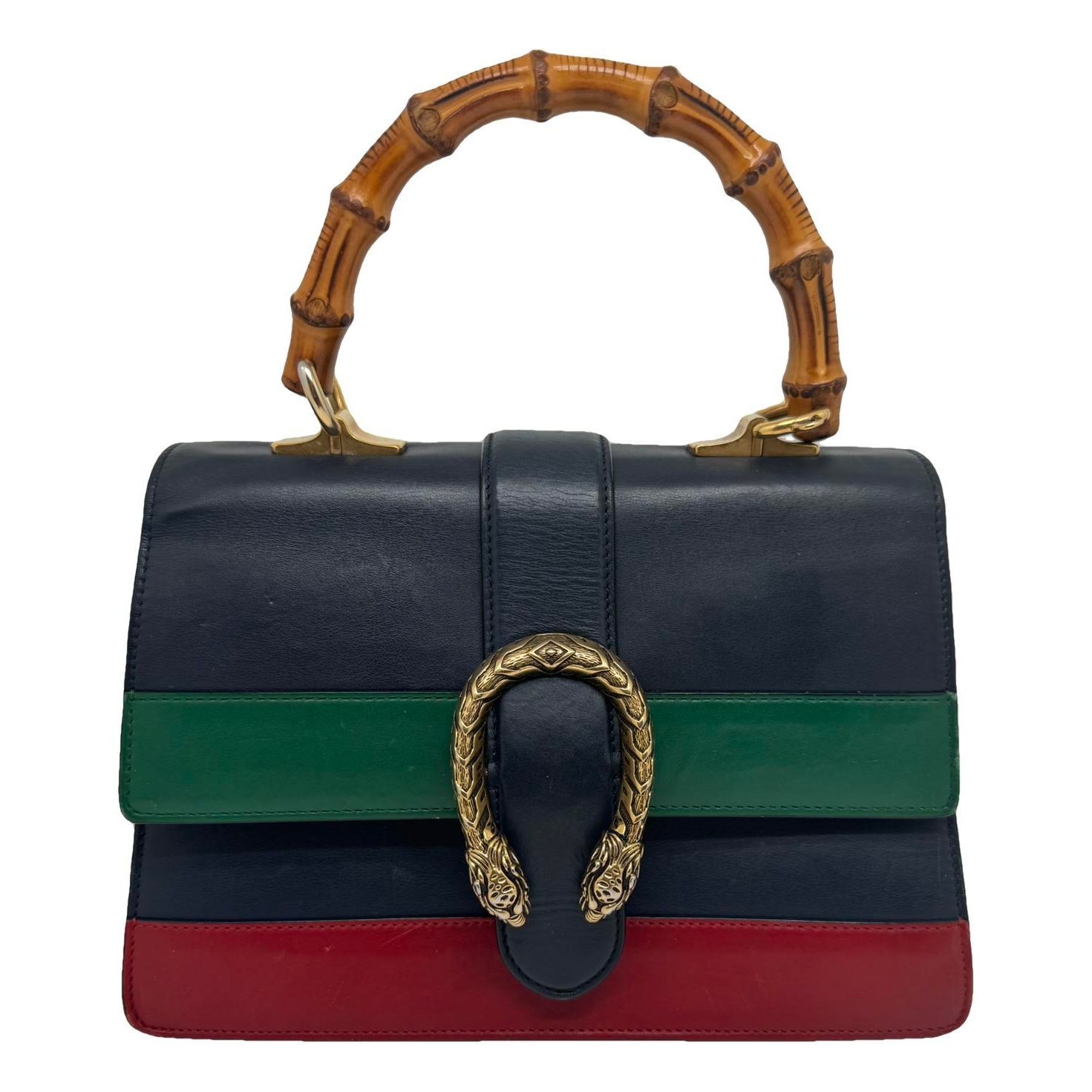 Dionysus Bamboo leather handbag