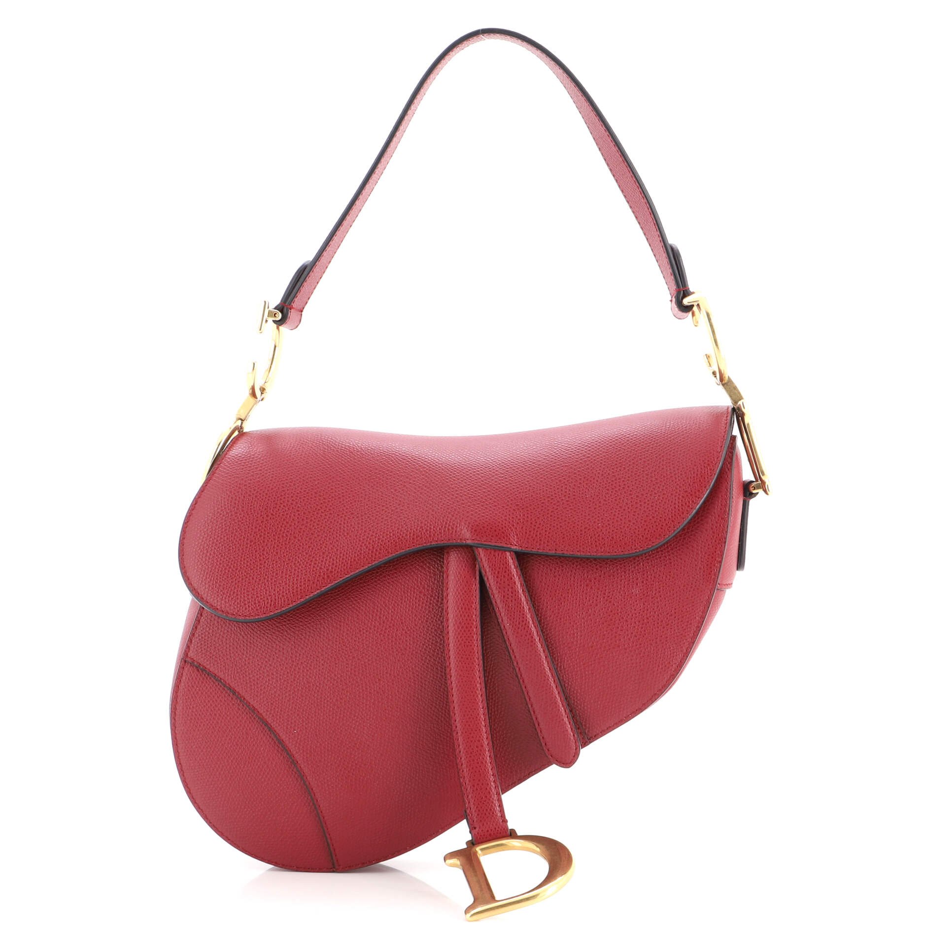 Dior Saddle Handbag Leather Medium