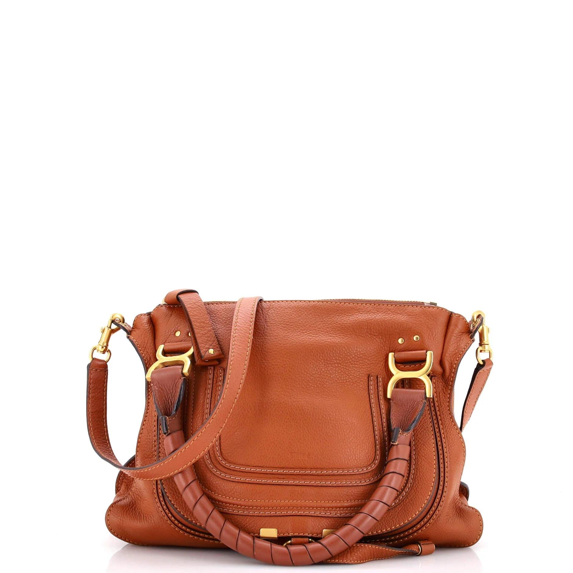 Leather satchel