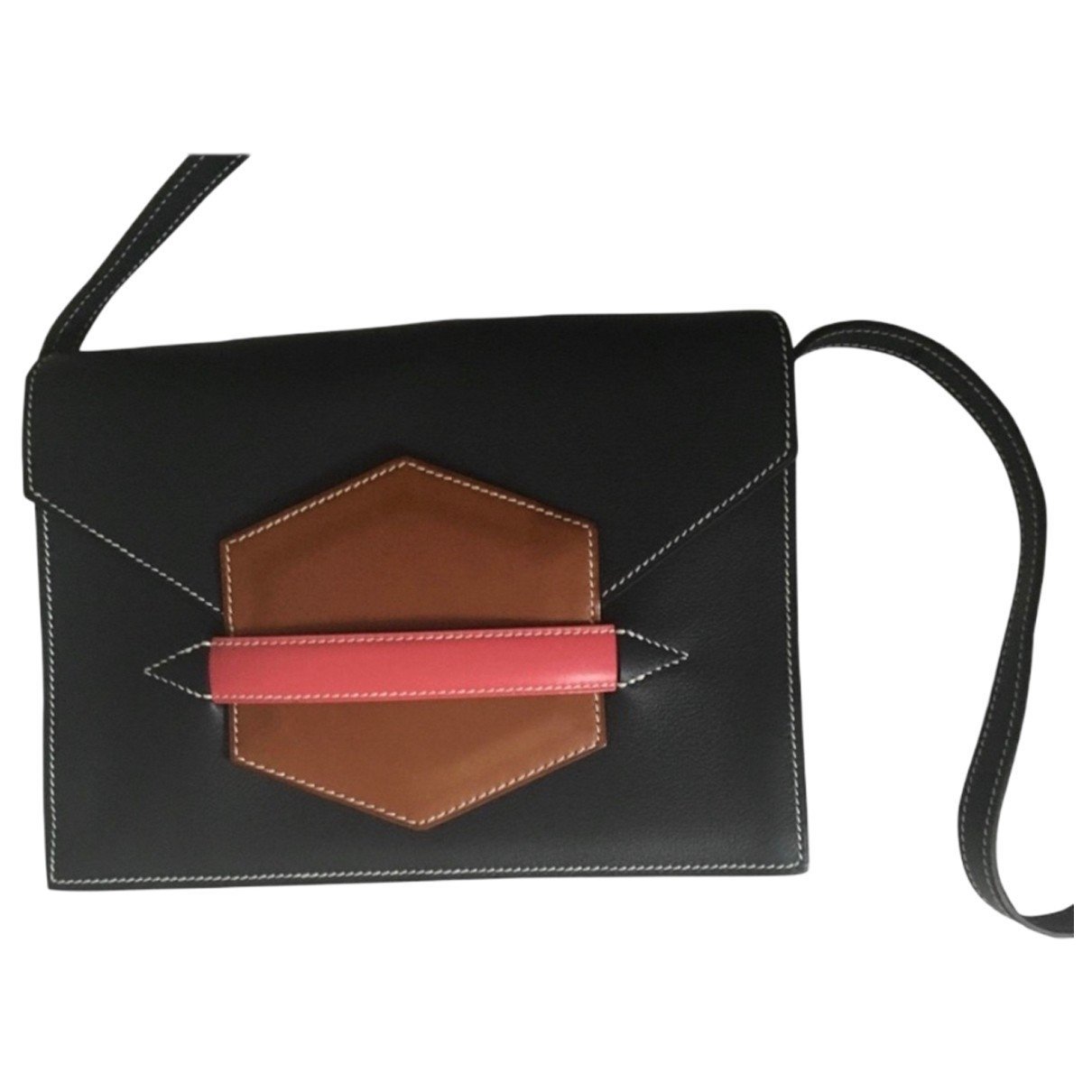 Faco leather clutch bag