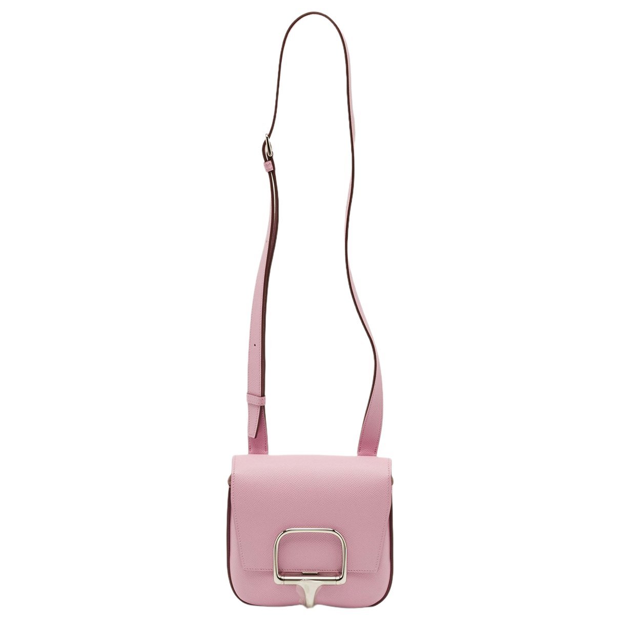 Hermes Mini Della Cavalleria Handbag Mauve Sylvestre Epsom Leather