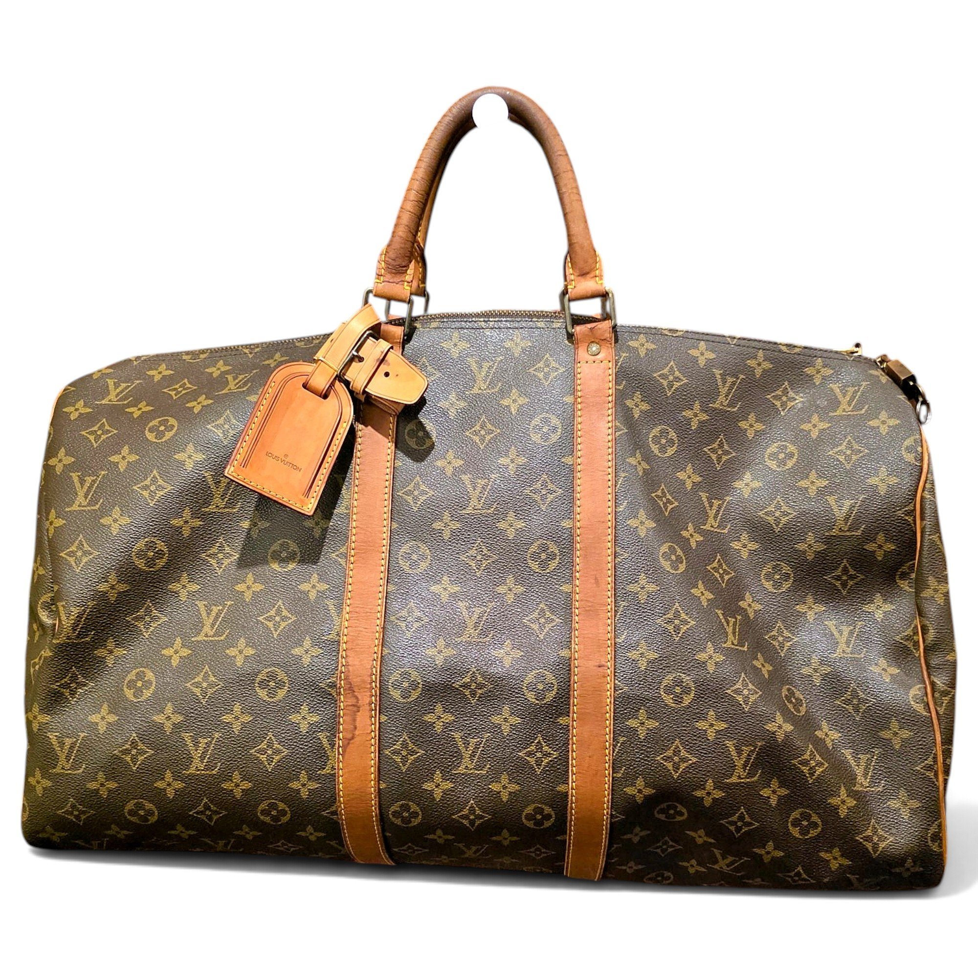 Keepall leather 48h bag