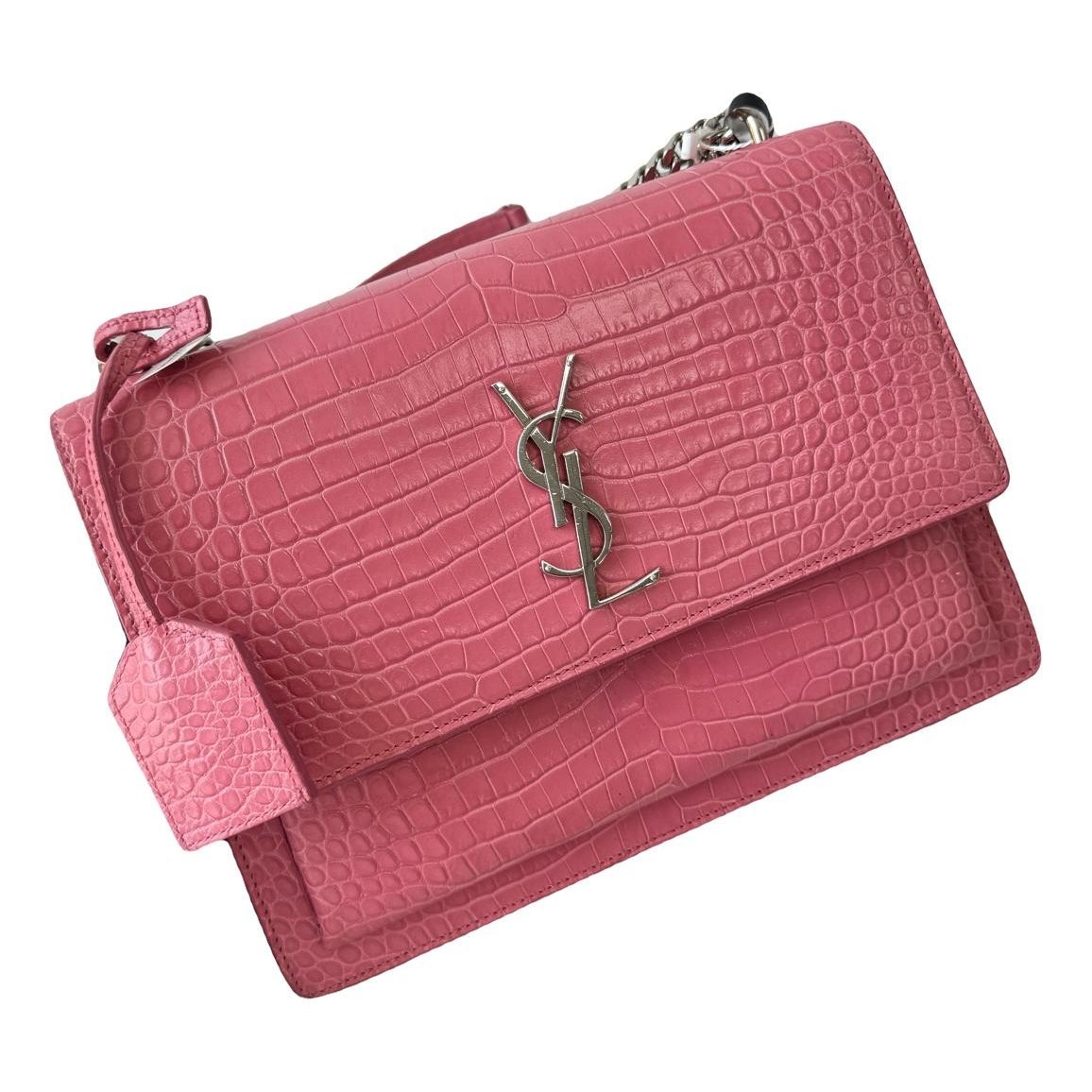 Sunset leather handbag