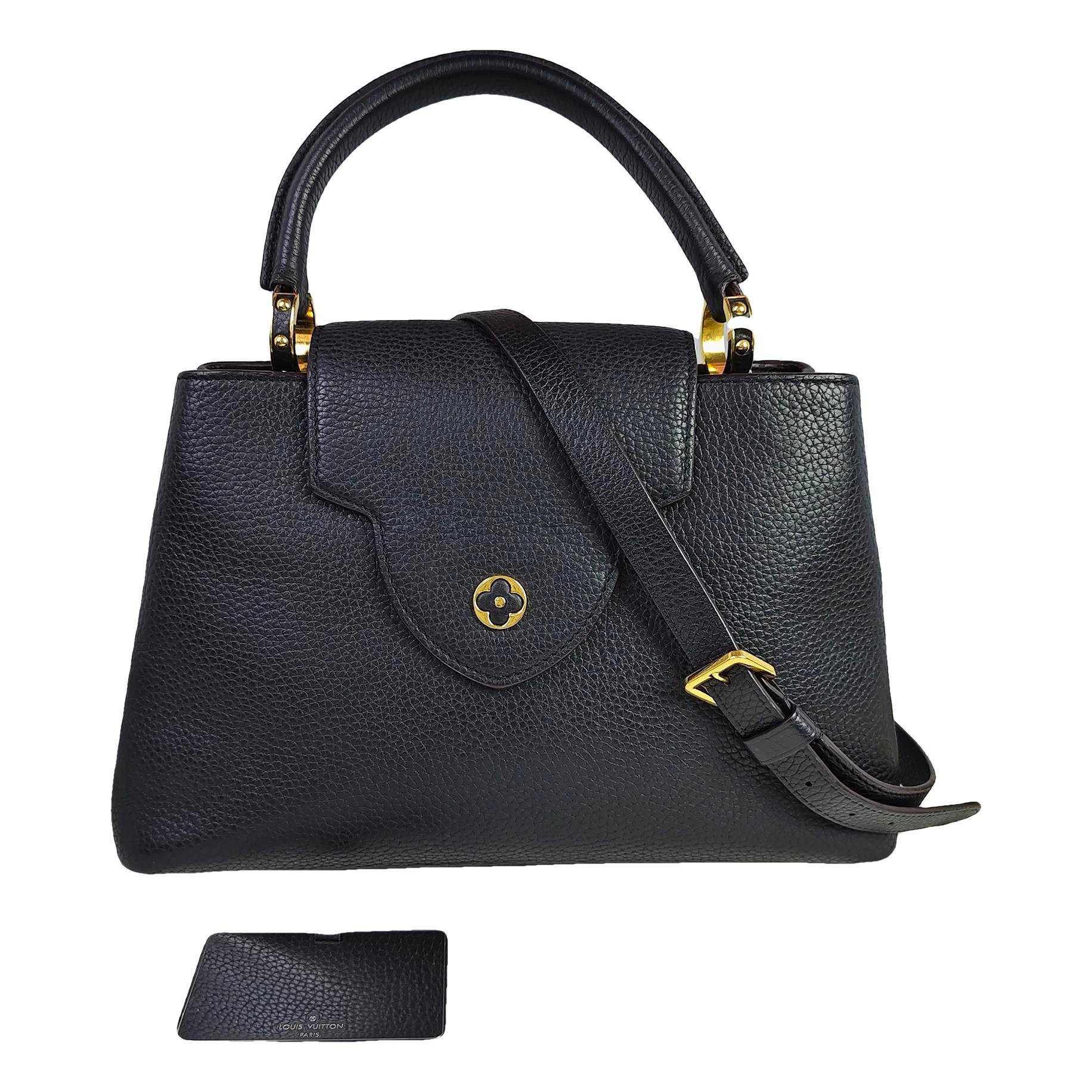 Capucines leather handbag