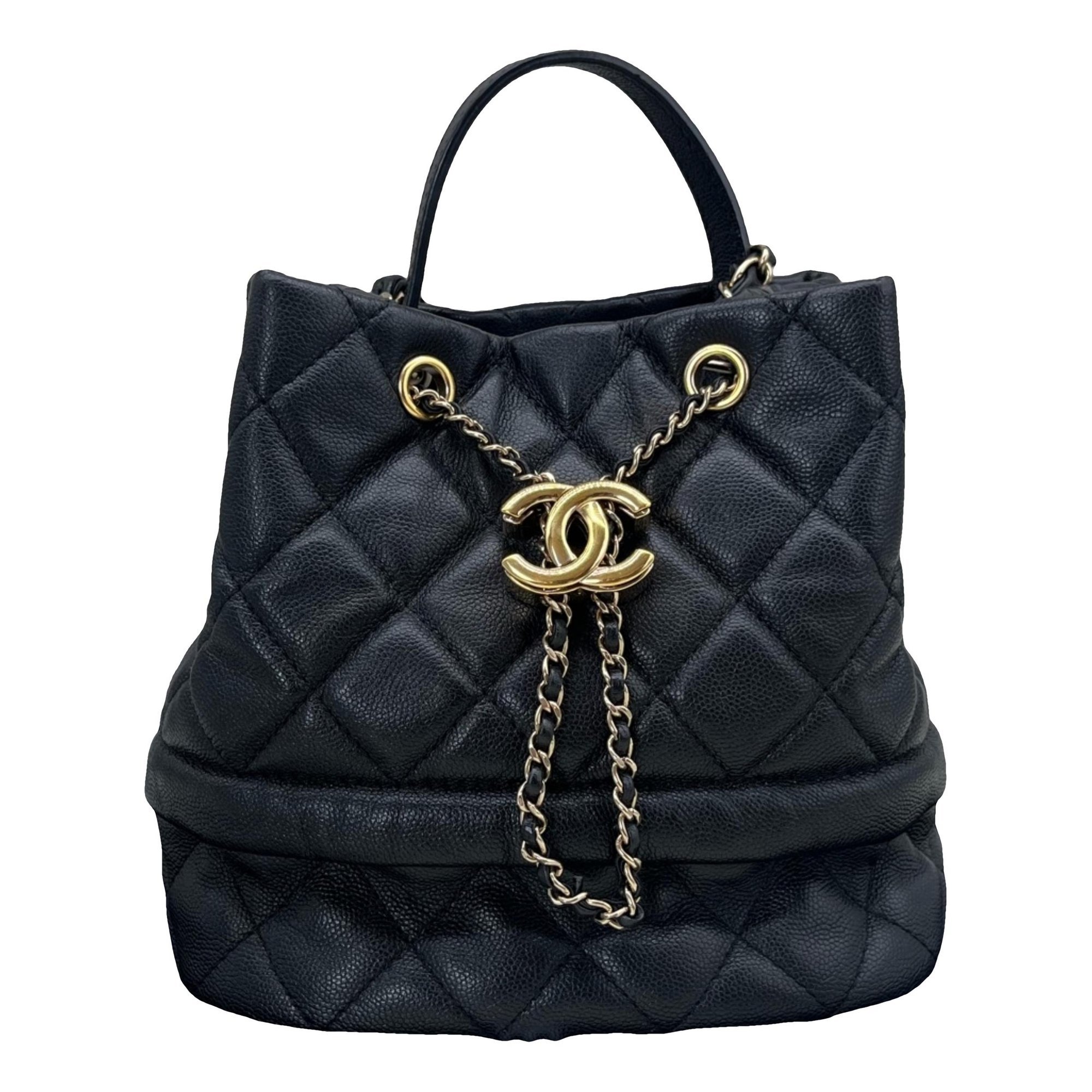 Gabrielle Bucket leather crossbody bag