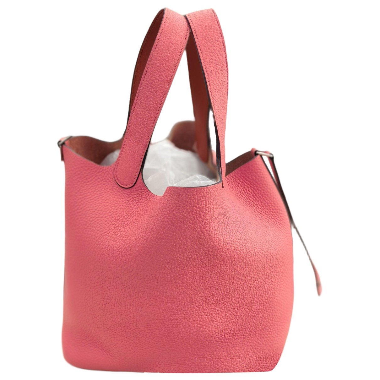 Picotin leather handbag