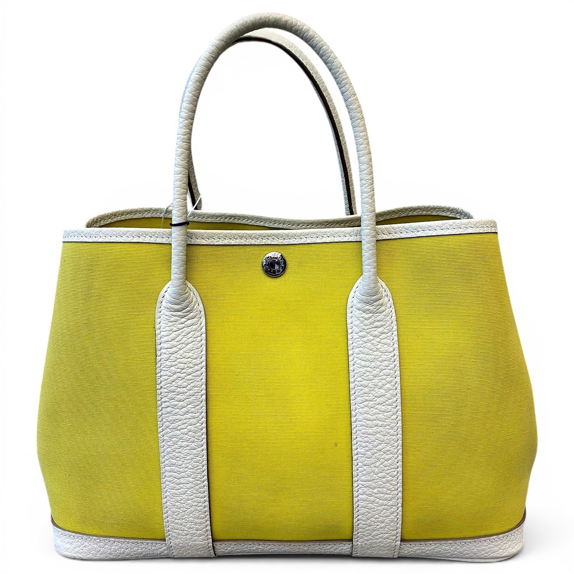 Garden Party leather handbag