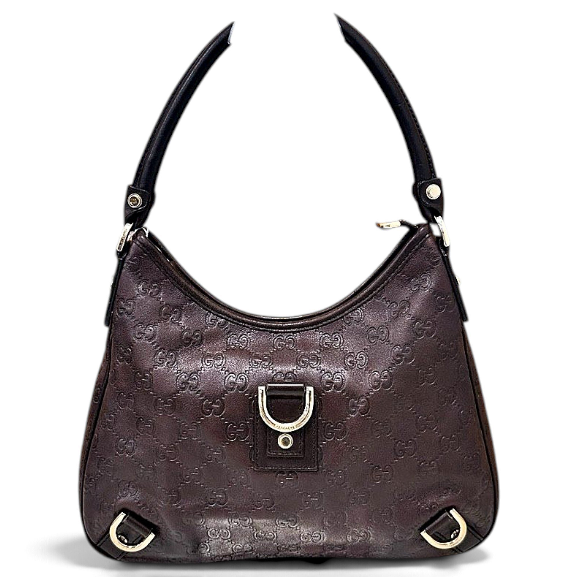 D-Ring leather handbag