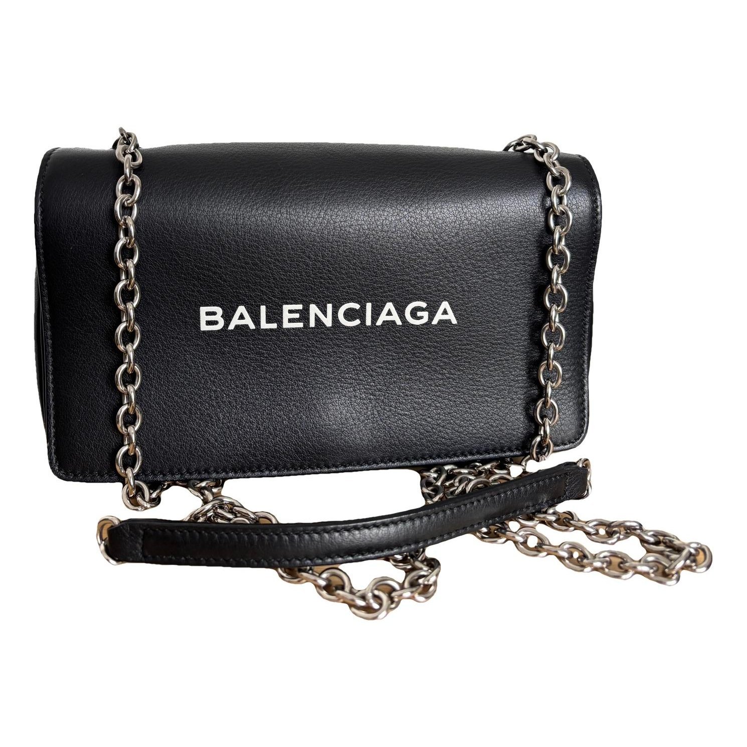Everyday leather clutch bag