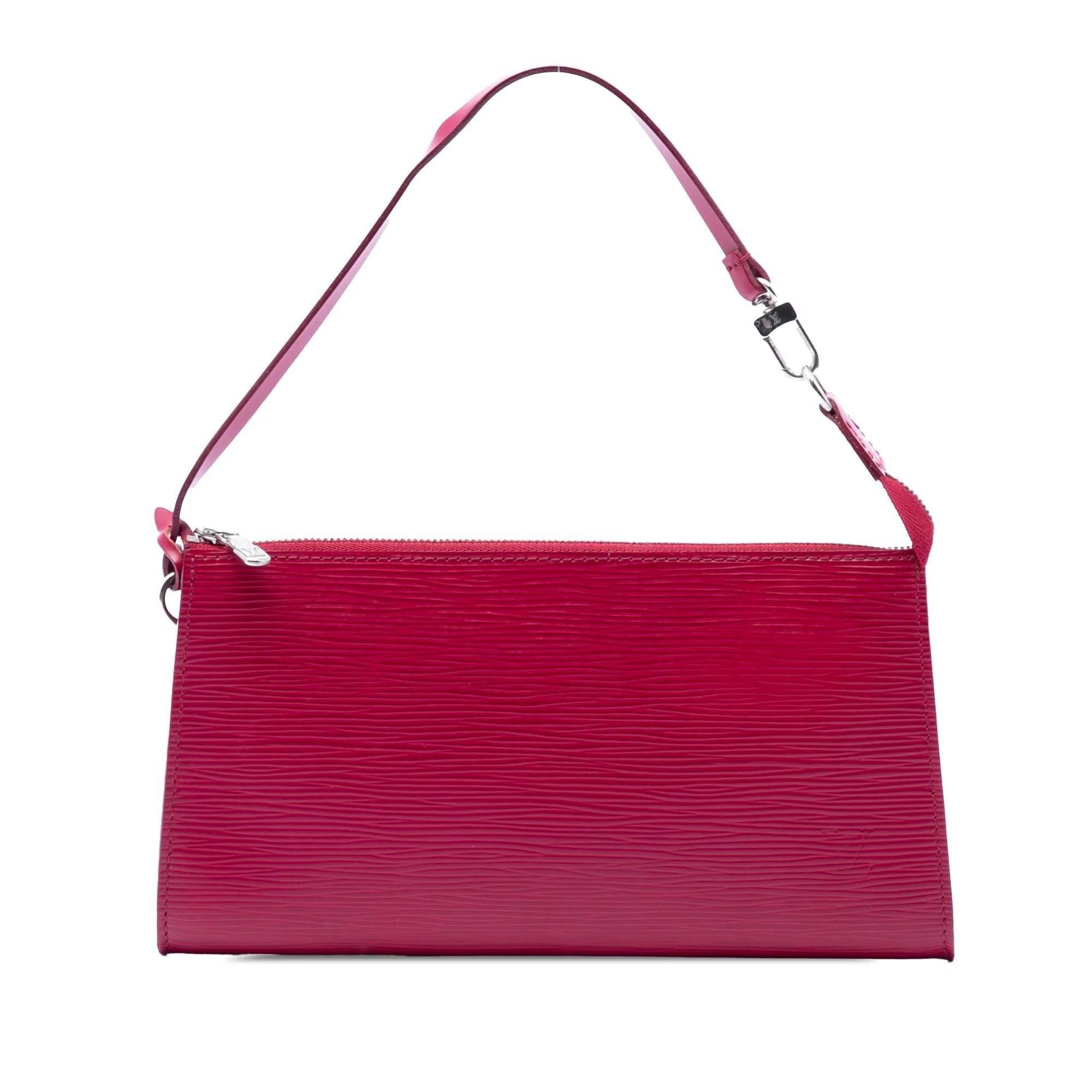 Pochette Accessoire leather handbag