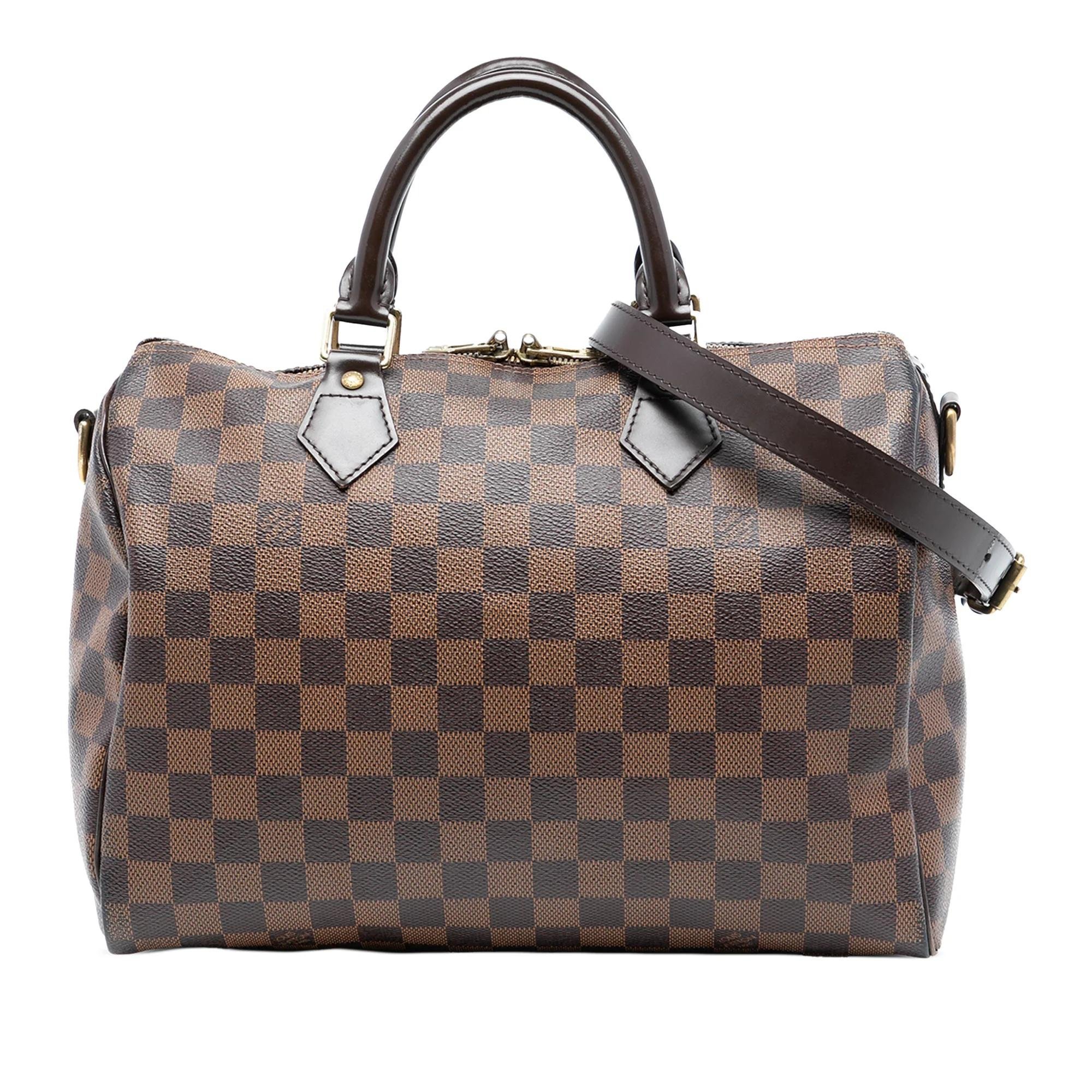 Louis Vuitton Speedy leather satchel