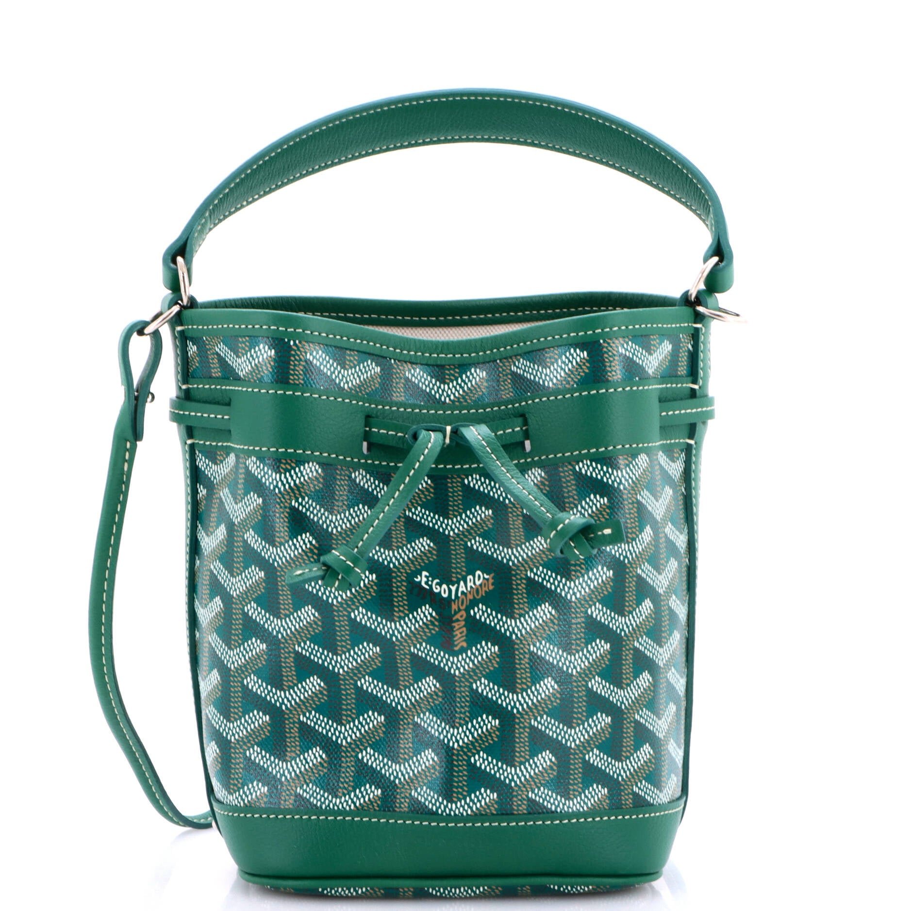 Petit Flot Bucket Bag Coated Canvas Mini