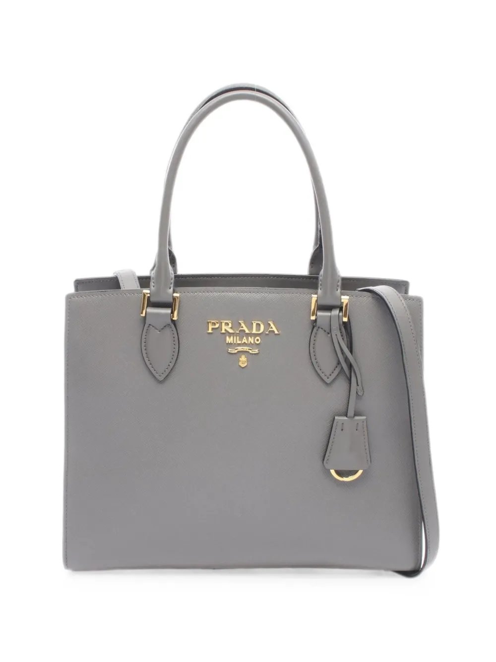 2010s Saffiano leather tote bag