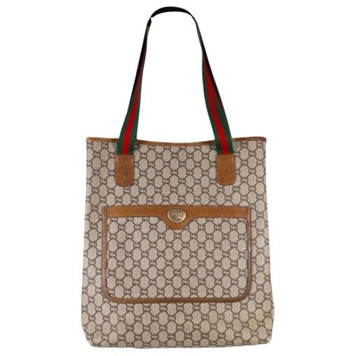 Gucci B leather tote