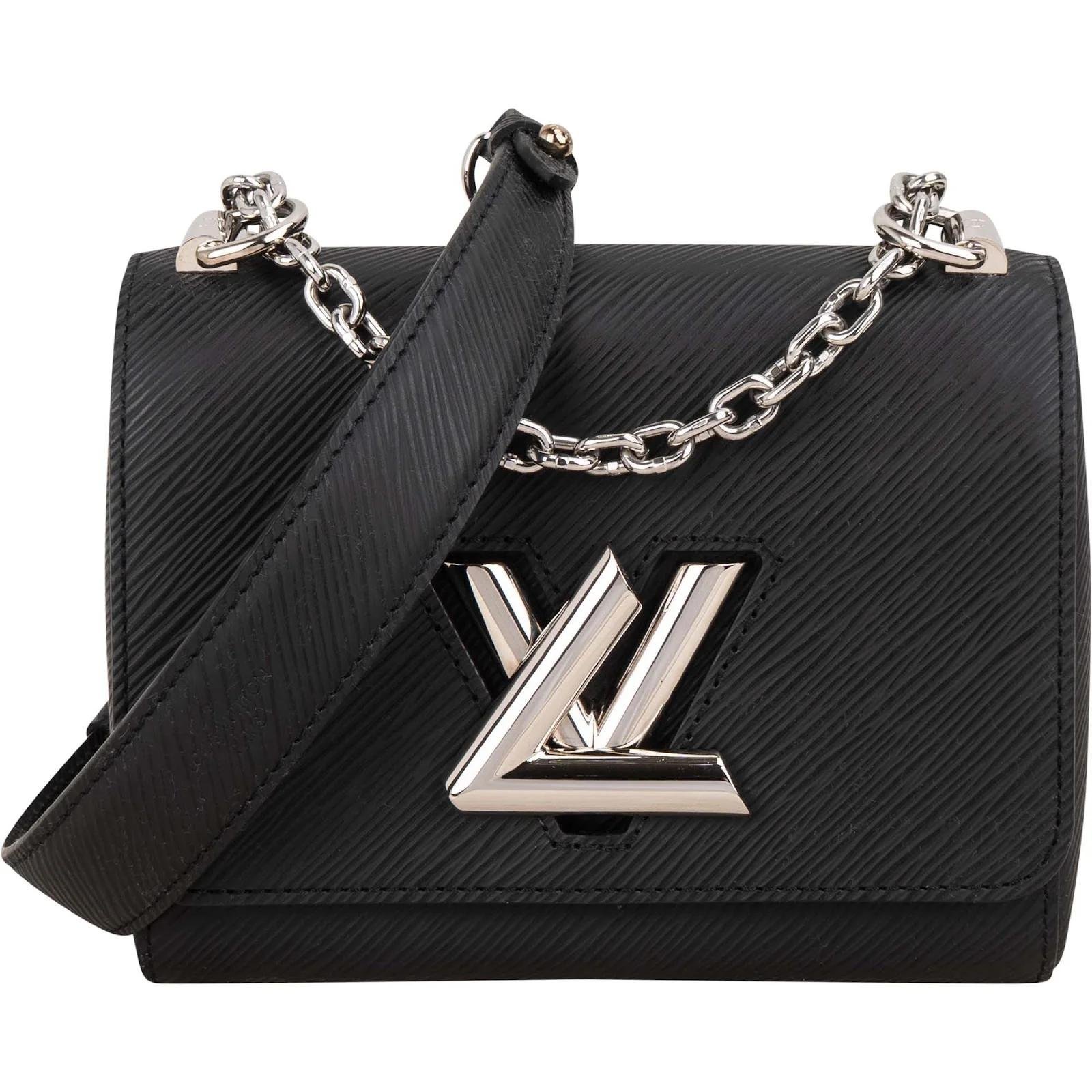 Twist leather crossbody bag