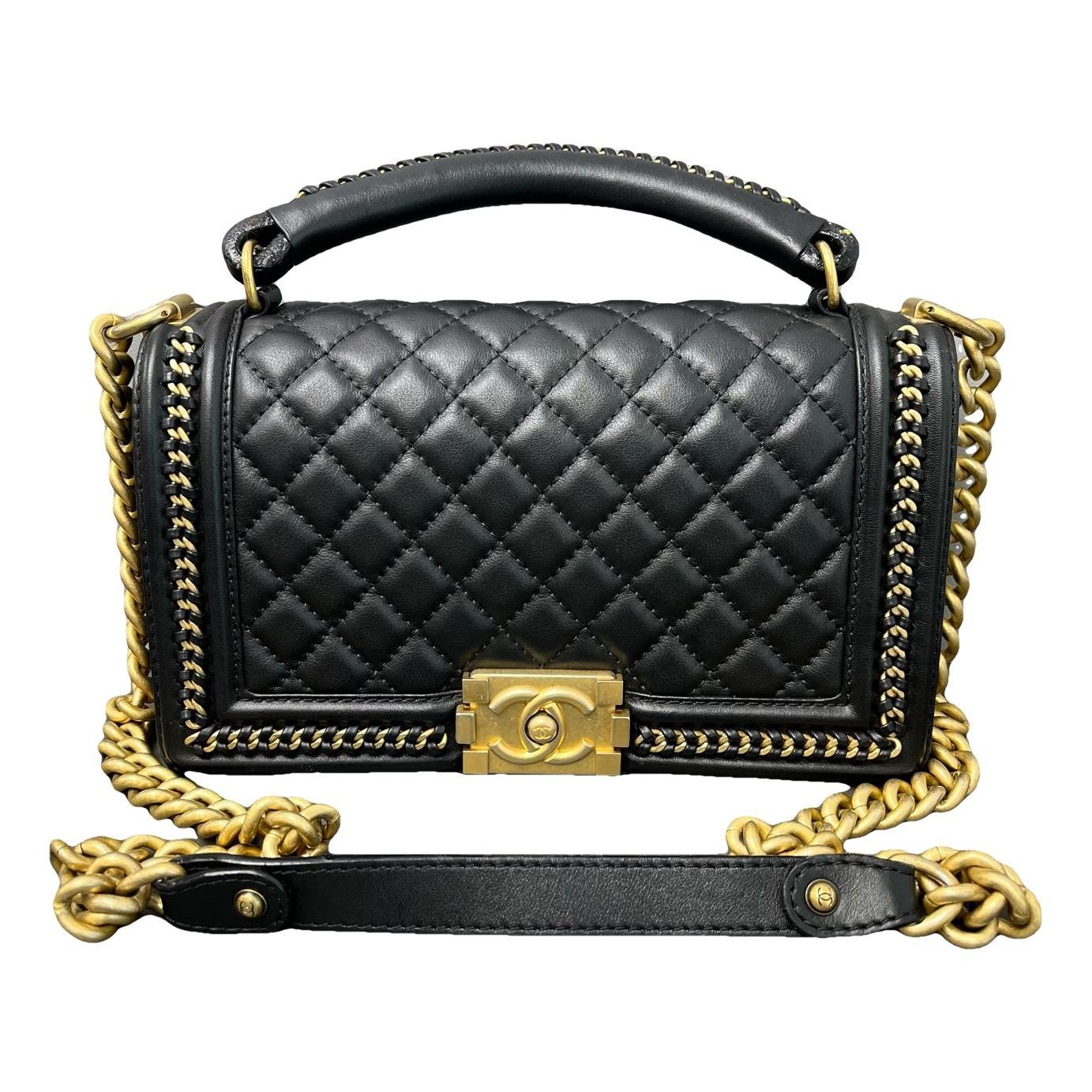 Boy leather crossbody bag