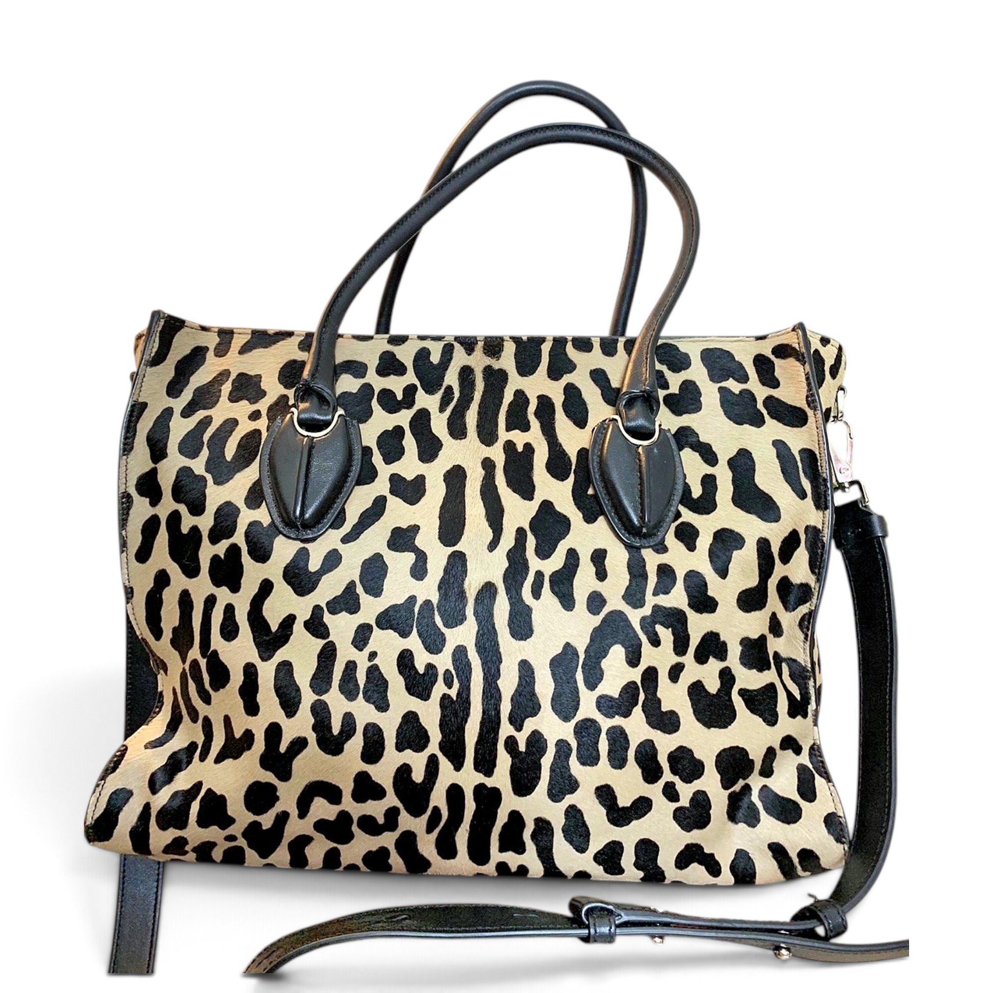D Bag pony-style calfskin tote