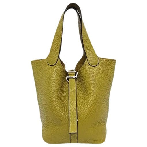 Picotin leather handbag