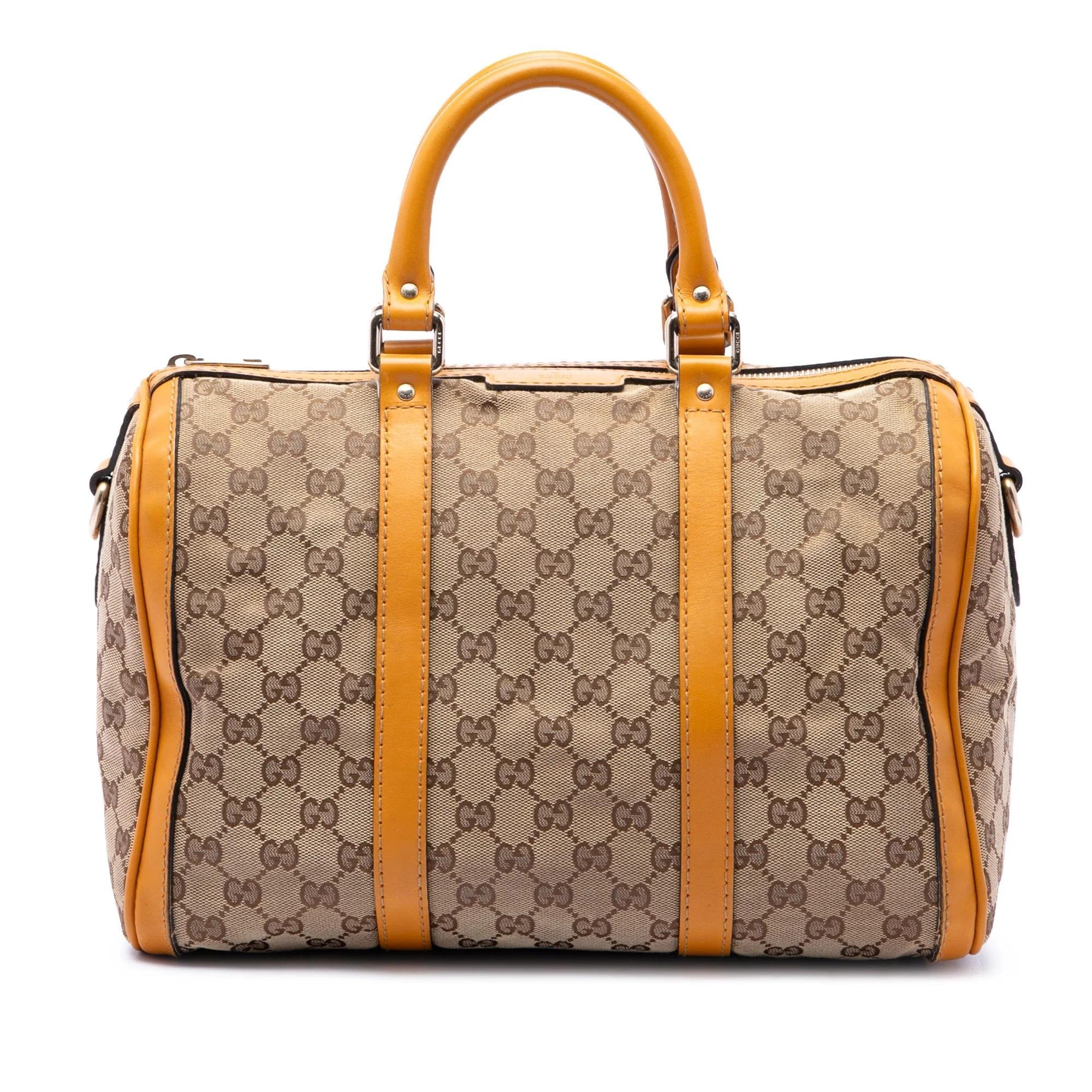Boston leather handbag