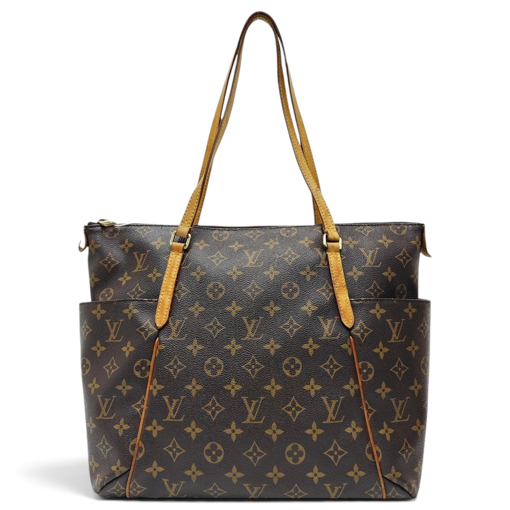 Totally leather handbag