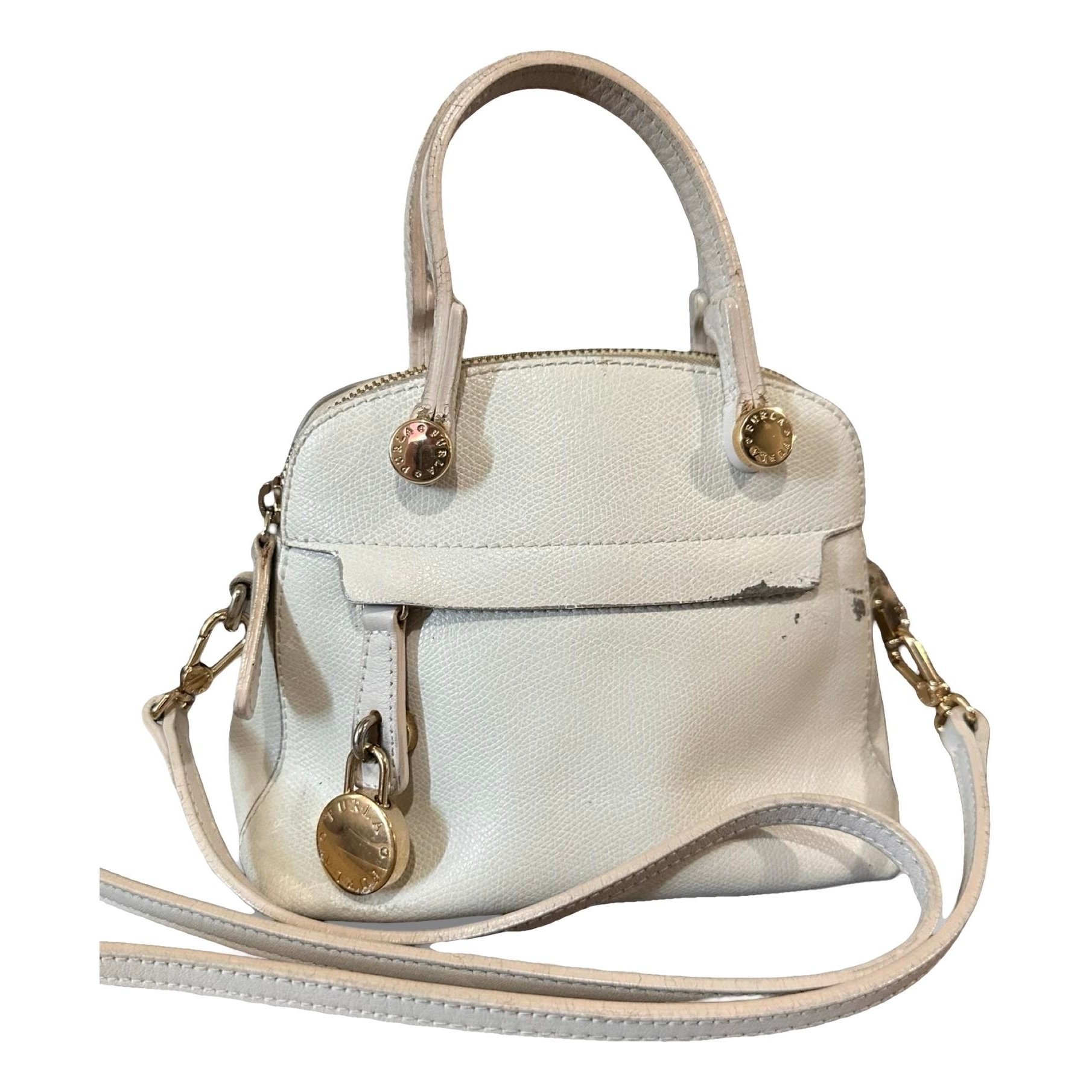 Leather crossbody bag