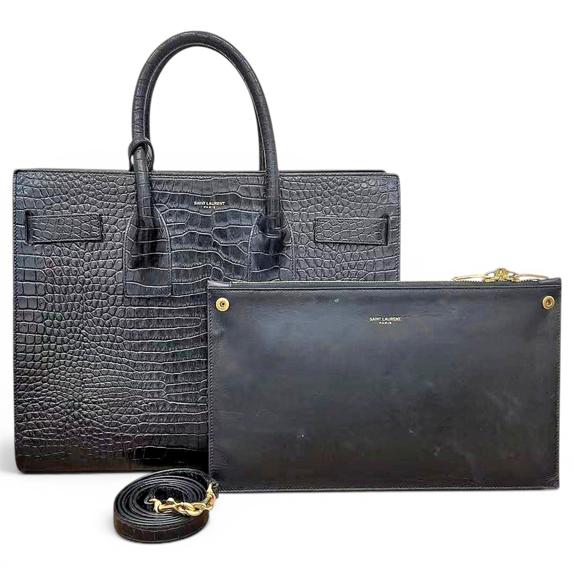 Sac de Jour leather handbag