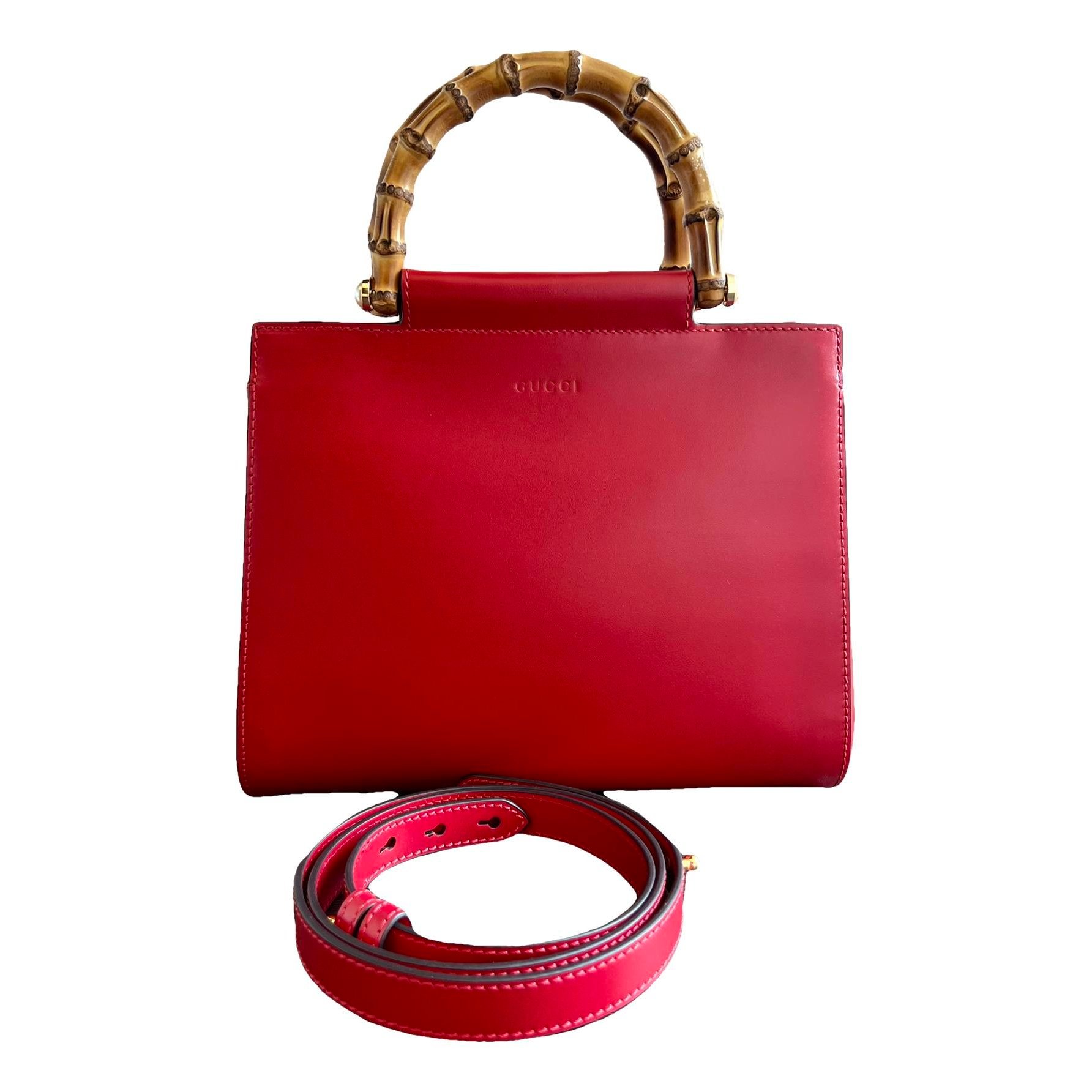 Nymphaea leather handbag