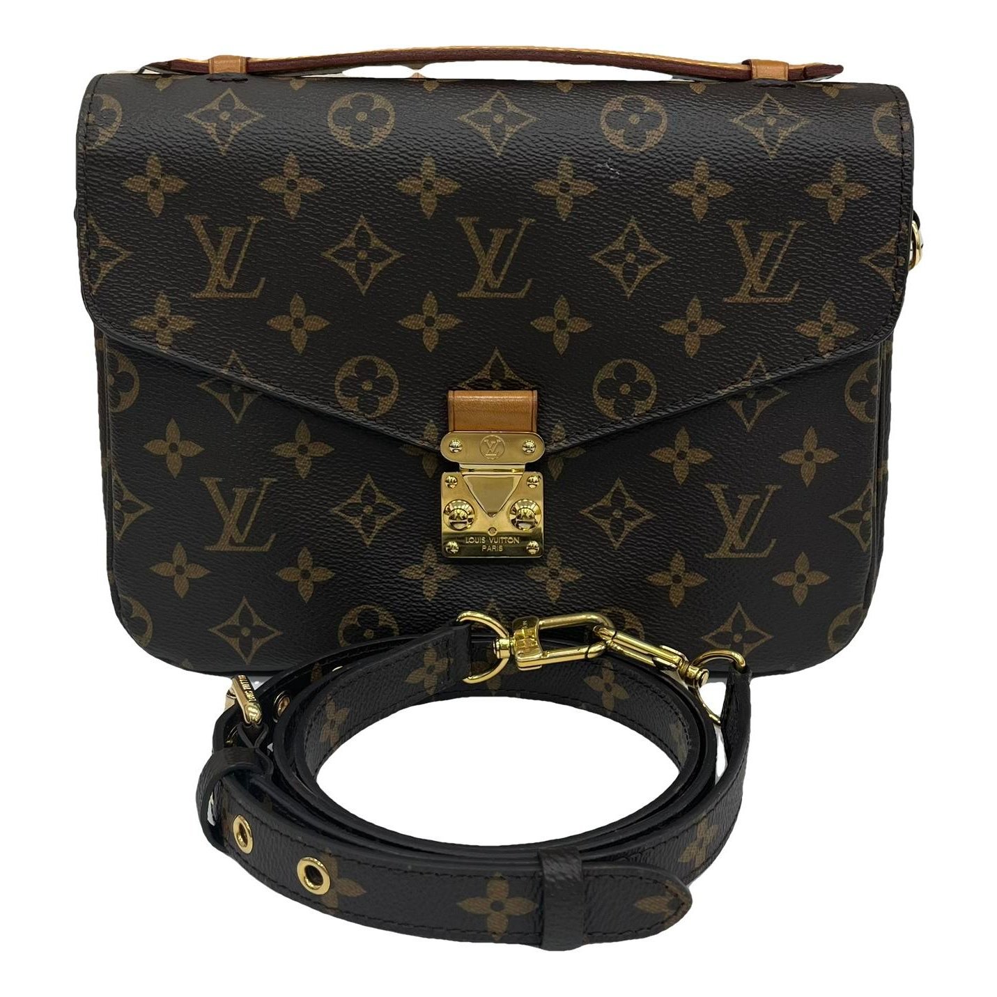 Metis leather handbag
