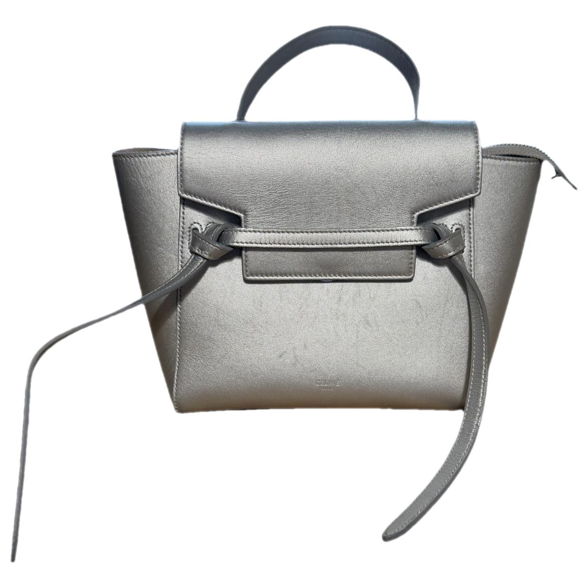 Belt leather handbag